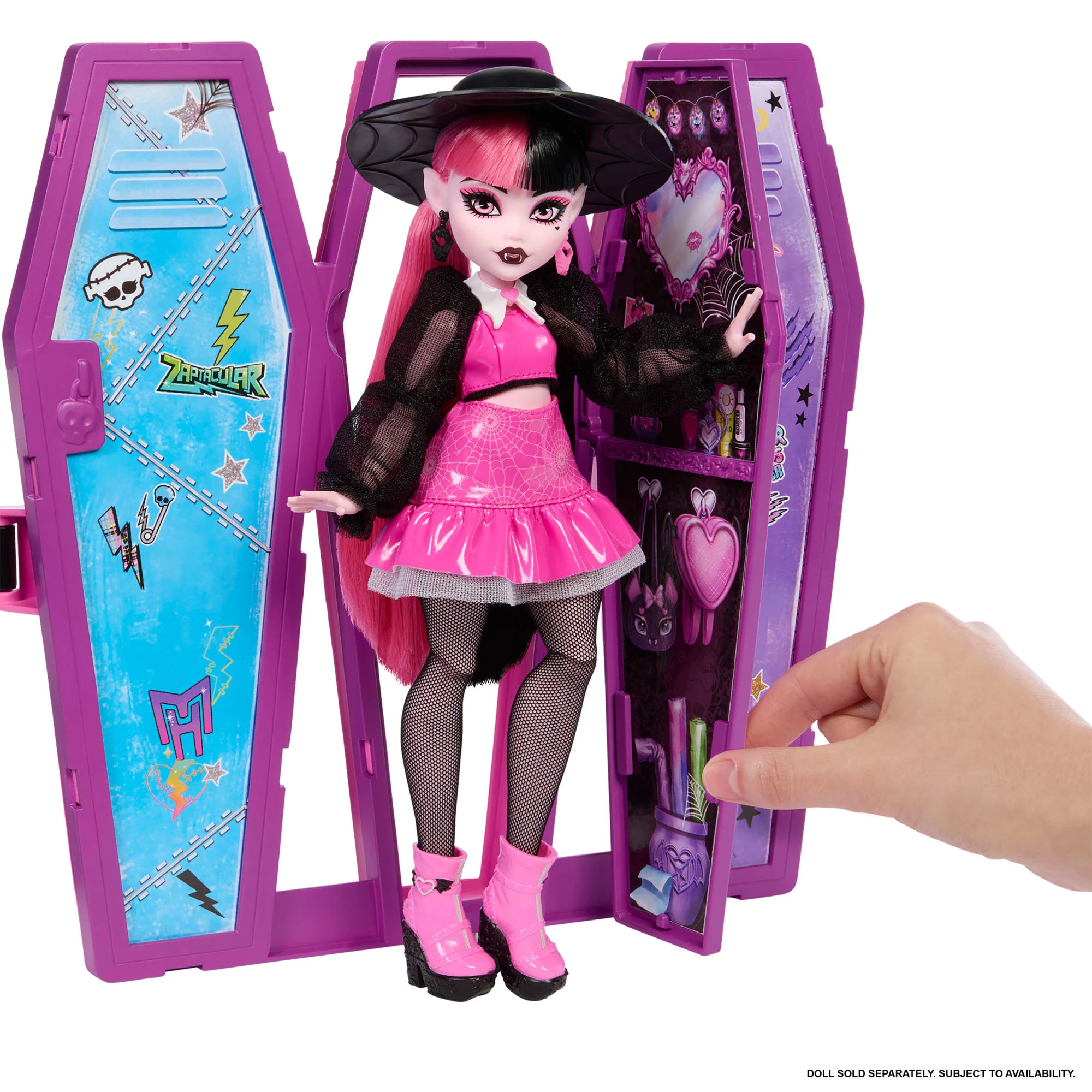 12'Den Fazla Aksesuar Ve Sürpriz Dönüşümler Içeren Monster High Draculaura'nın Gizli İksir Odası Oyun Seti - Image 5