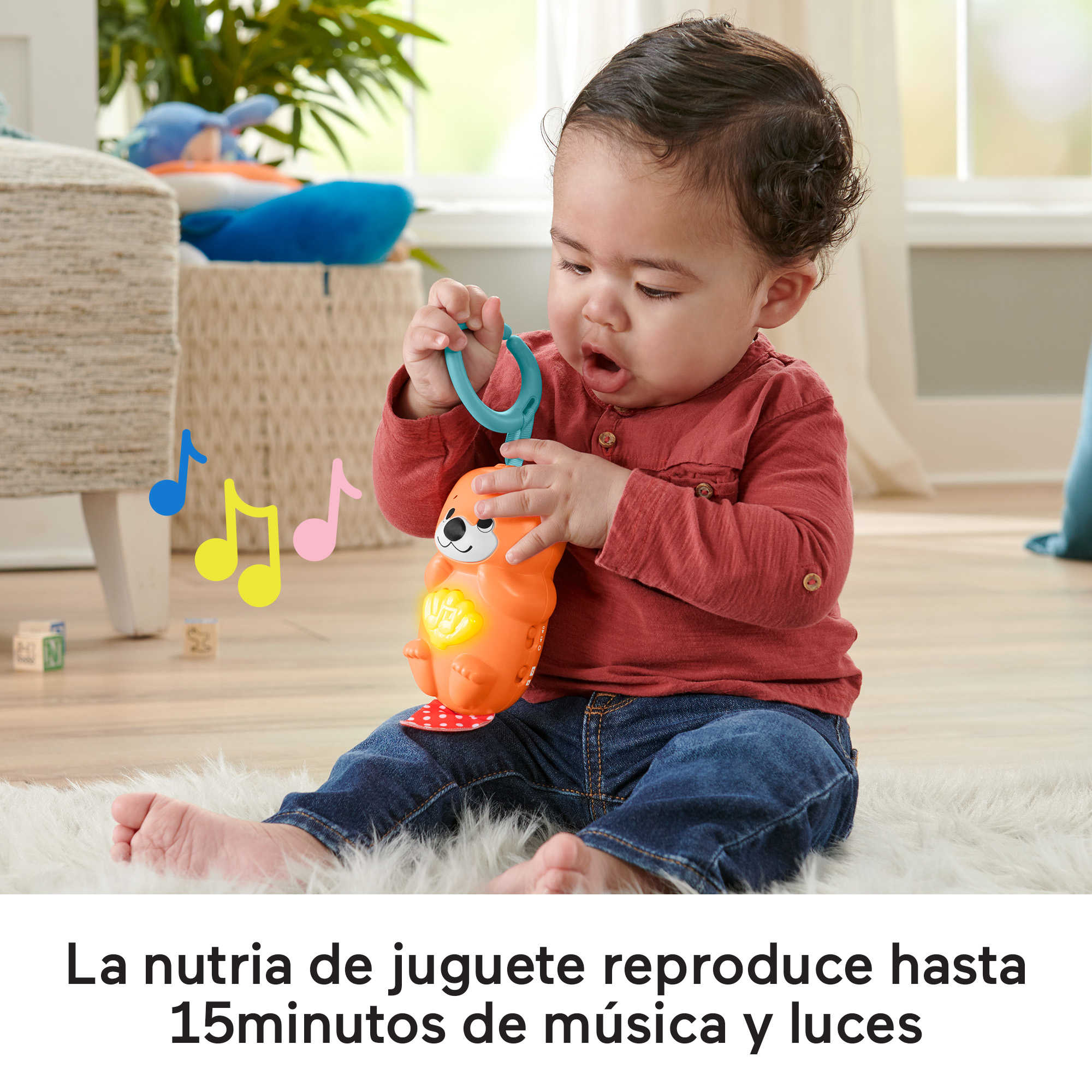 Mantita De Juego Gimnasio Musical 3 En 1 De Fisher-Price, Gimnasio Para Bebés Con Juguetes Sensoriales Y Luces Y Sonidos - Image 3