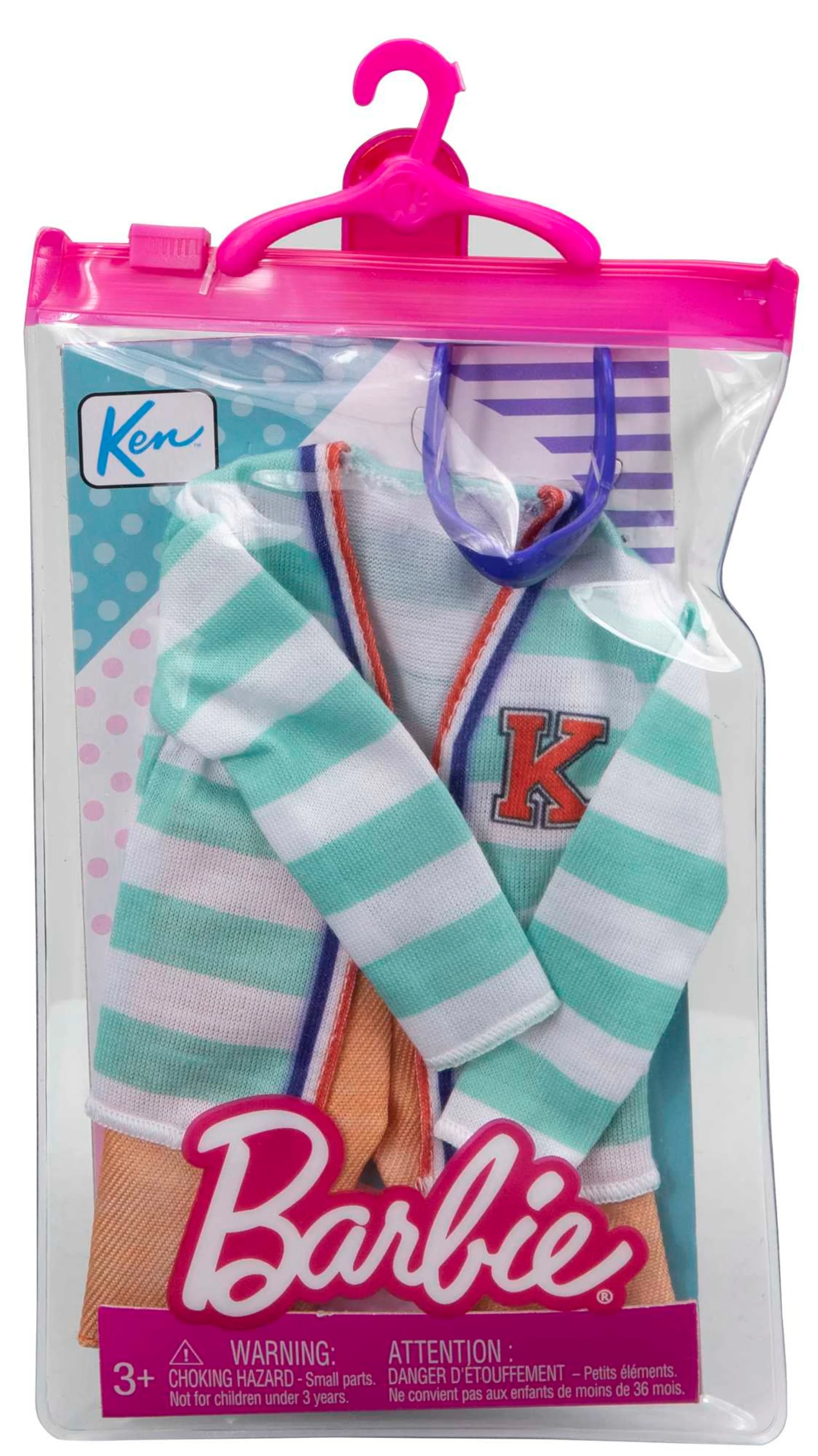 Abiti Barbie Vestiti Per Bambola Ken Con 1 Outfit E 1 Accessorio - Image 5
