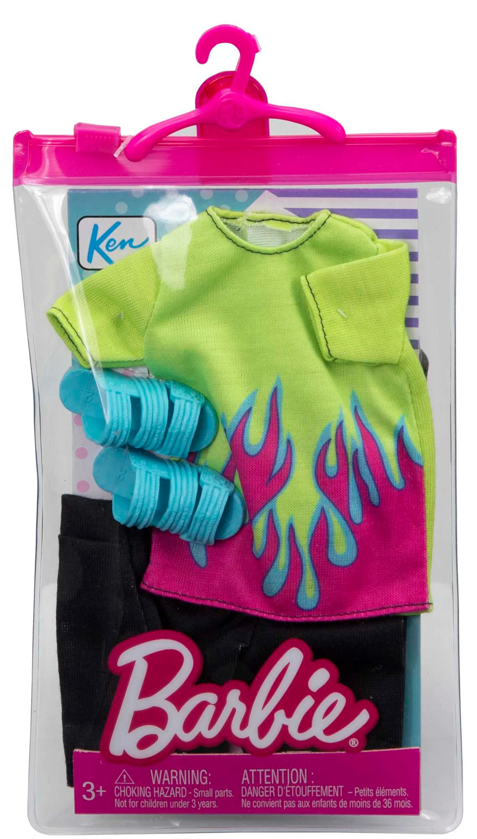 Abiti Barbie Vestiti Per Bambola Ken Con 1 Outfit E 1 Accessorio - Image 6