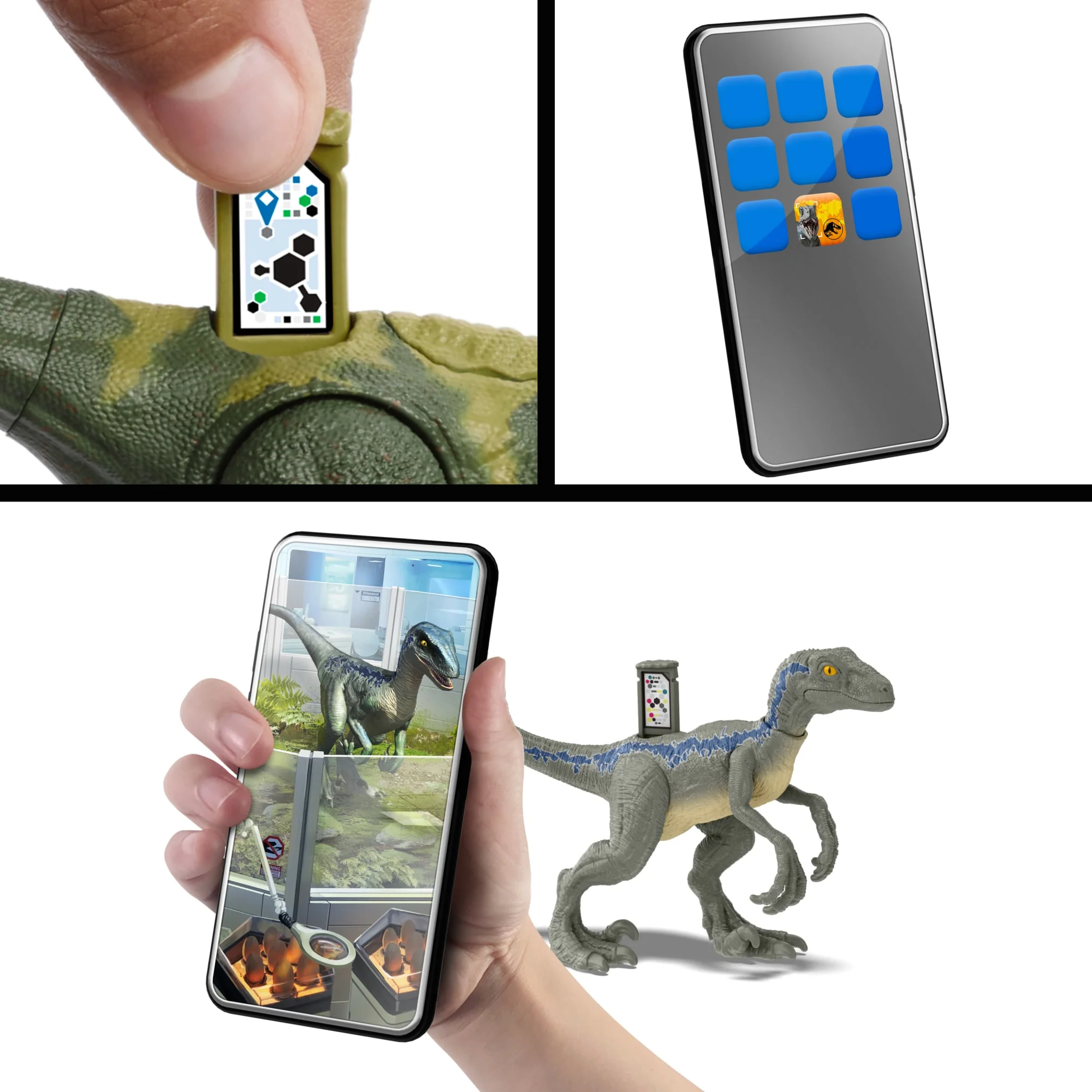 Action Figure Jurassic World Mimetizzati E Combatti Indominus Rex Con Luci, Suoni E Movimento - Image 5