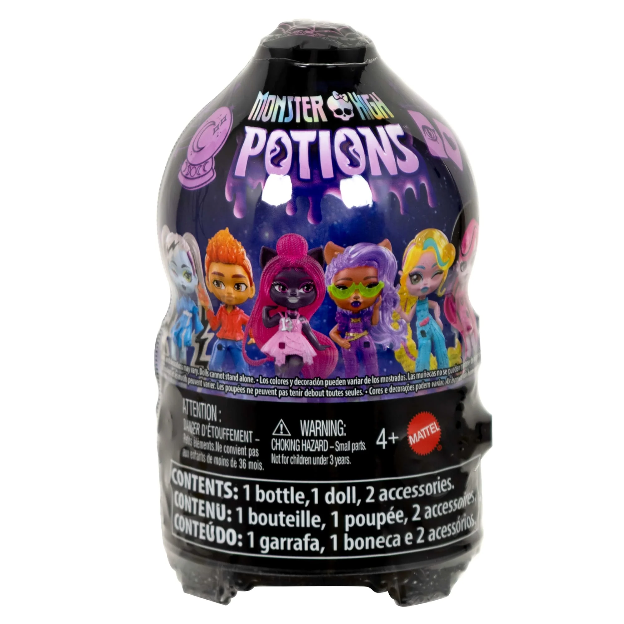 Mini Bambole Monster High Potions Sfera Di Cristallo, Personaggio A Sorpresa (I Personaggi Possono Variare) - Image 6