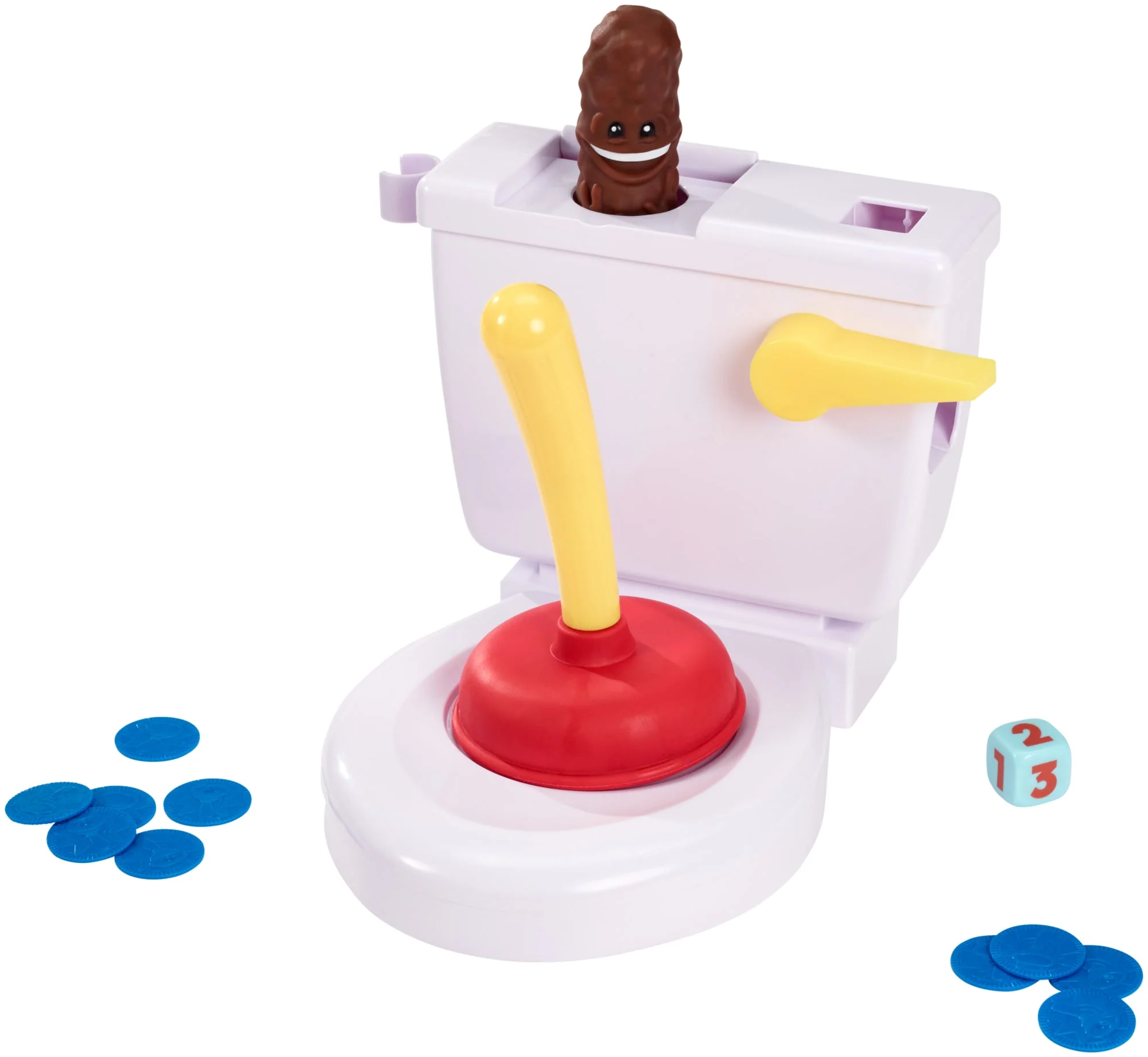 Mattel Games Baño Boom, ¡Atrapa La Caca!, Juego De Mesa Infantil (Mattel Fww30) - Image 3