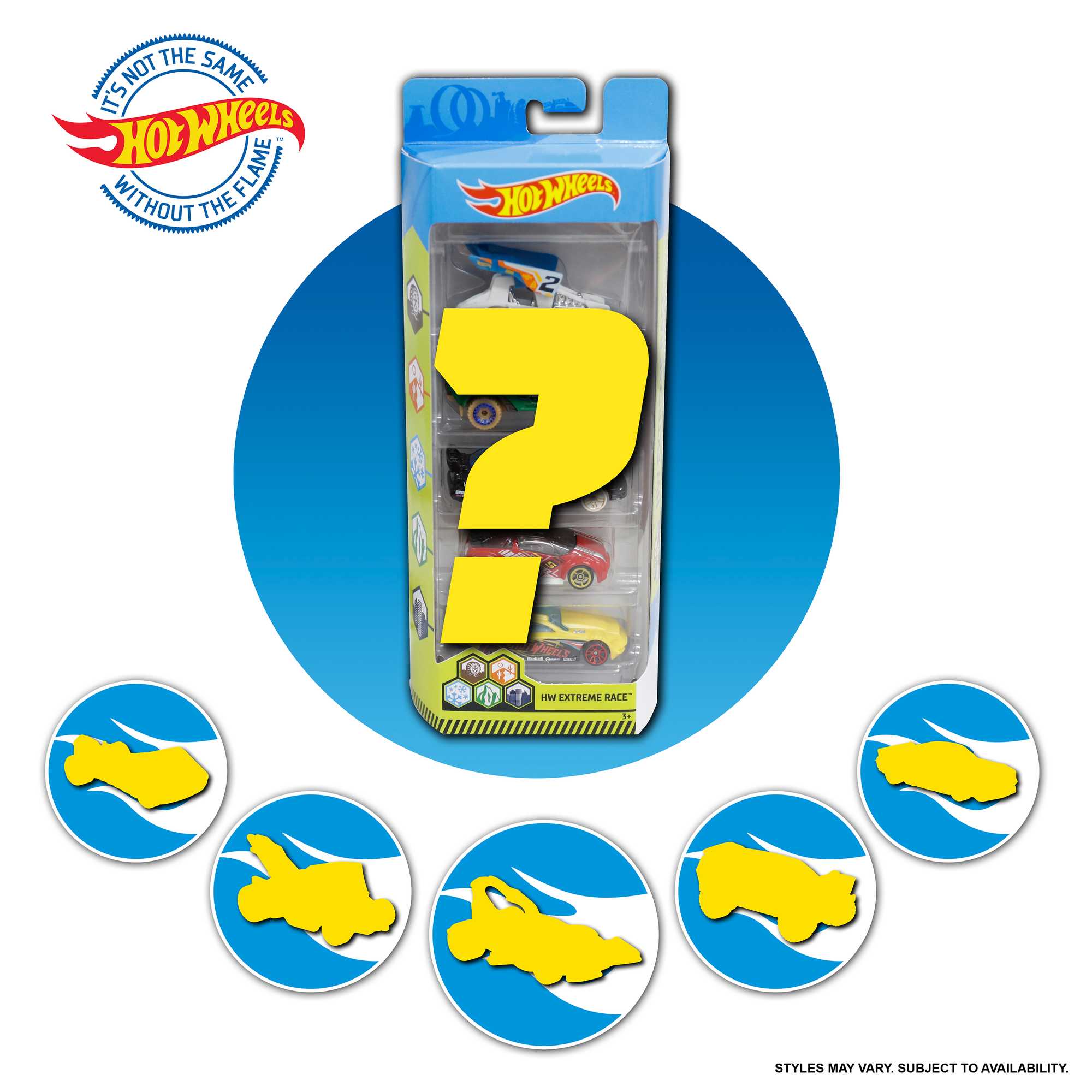 Σετ με 5 Αυτοκινητάκια Hot Wheels® Κλίμακας 1:64, Δώρο για Συλλέκτες & Παιδιά Ηλικίας 3 Ετών & Άνω - Image 5