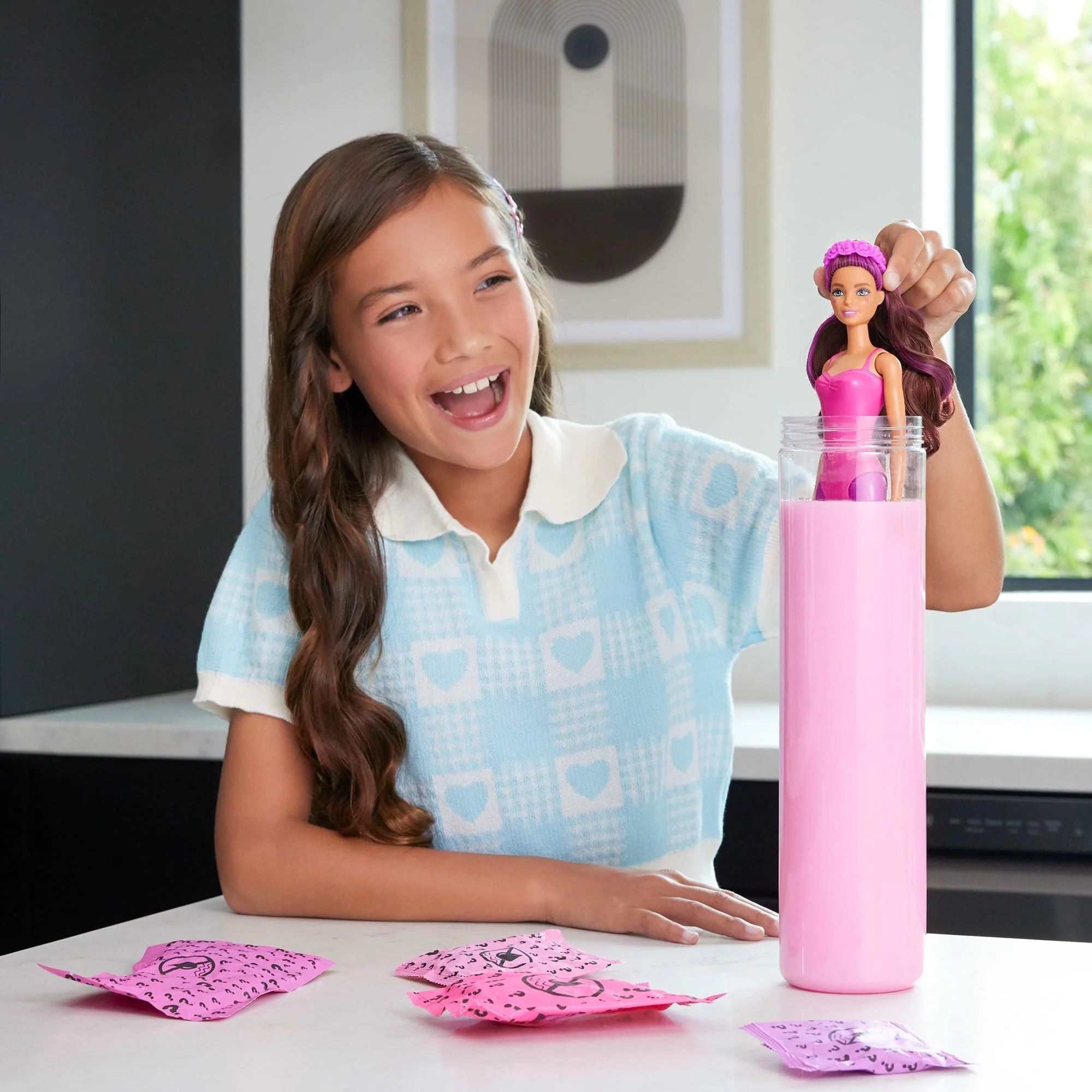Barbie Color Reveal Serie Ballerina, Bambola E Accessori Con 6 Sorprese Ispirate Al Balletcore (I Modelli Possono Variare) - Image 2