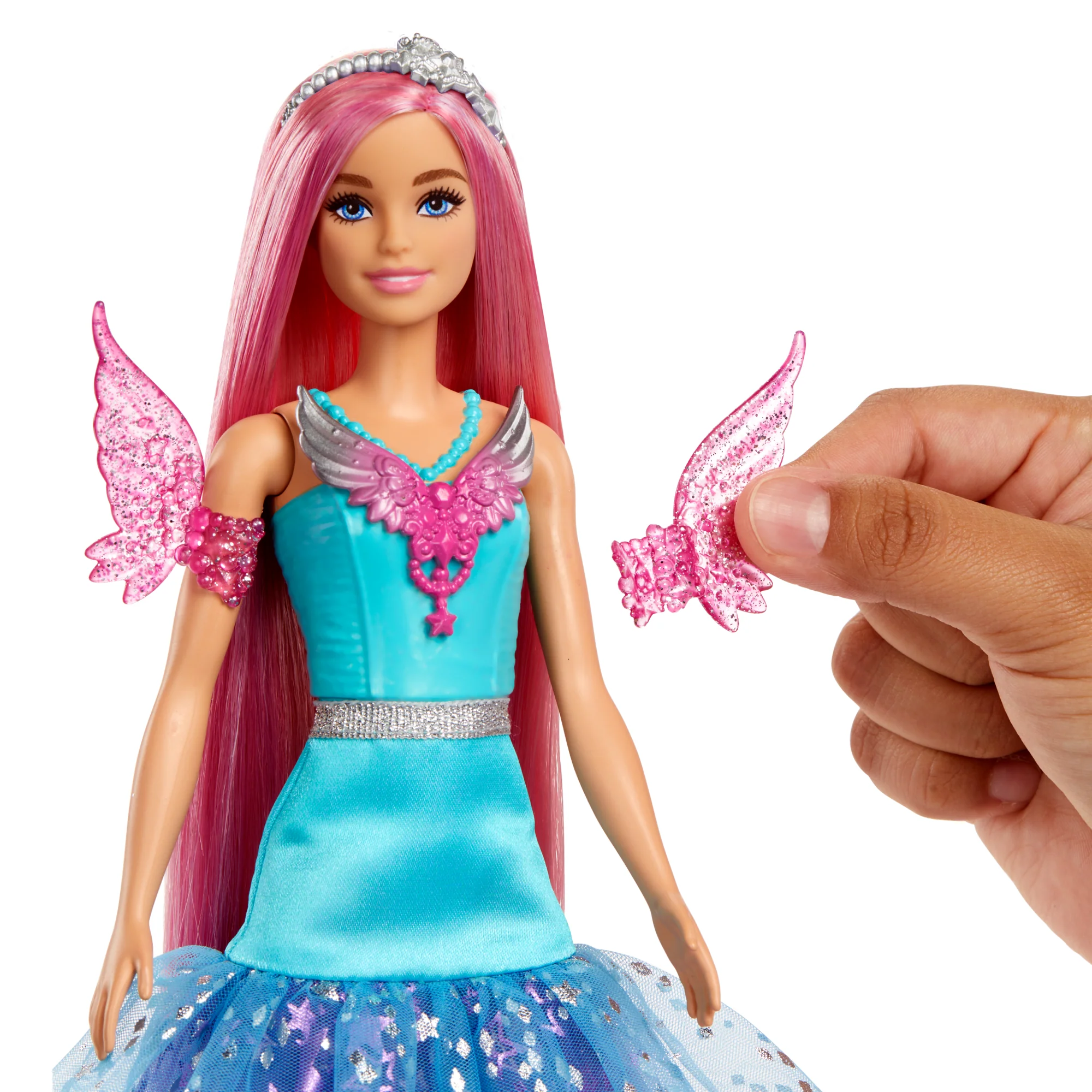 Muñeca Barbie Con DOS Mascotas De Fantasía, Barbie “Malibu” De Barbie A Touch Of Magic - Image 4
