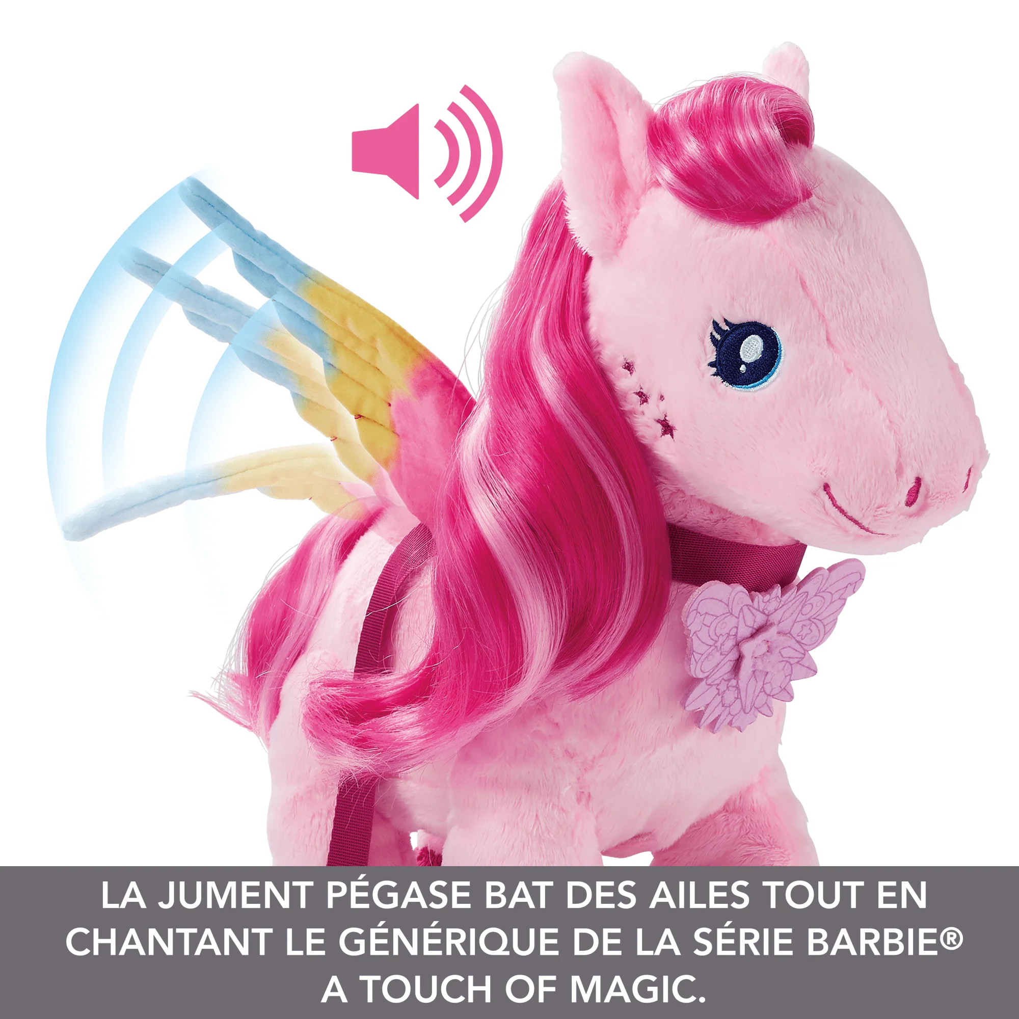 Barbie-A Touch Of Magic-Pégase Marche Et Bat Des Ailes-Peluche - Image 7