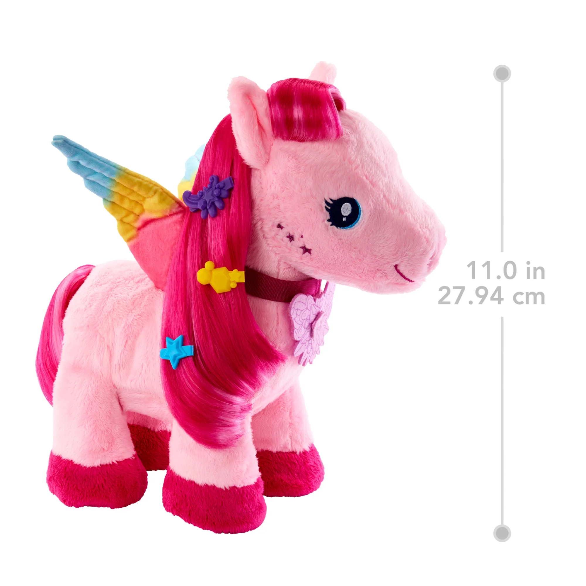 Barbie-A Touch Of Magic-Pégase Marche Et Bat Des Ailes-Peluche - Image 8