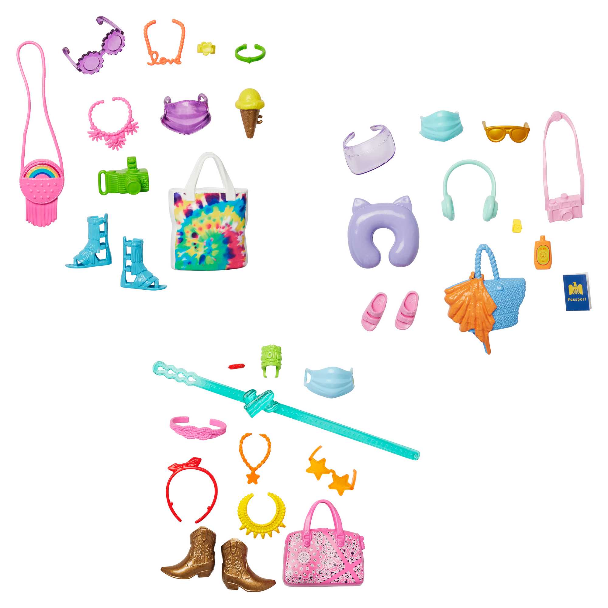 Barbie Accessori Assortimento Con 11 Pezzi A Tema Che Arricchiscono Le Storie Con Le Bambole Barbie - Image 2