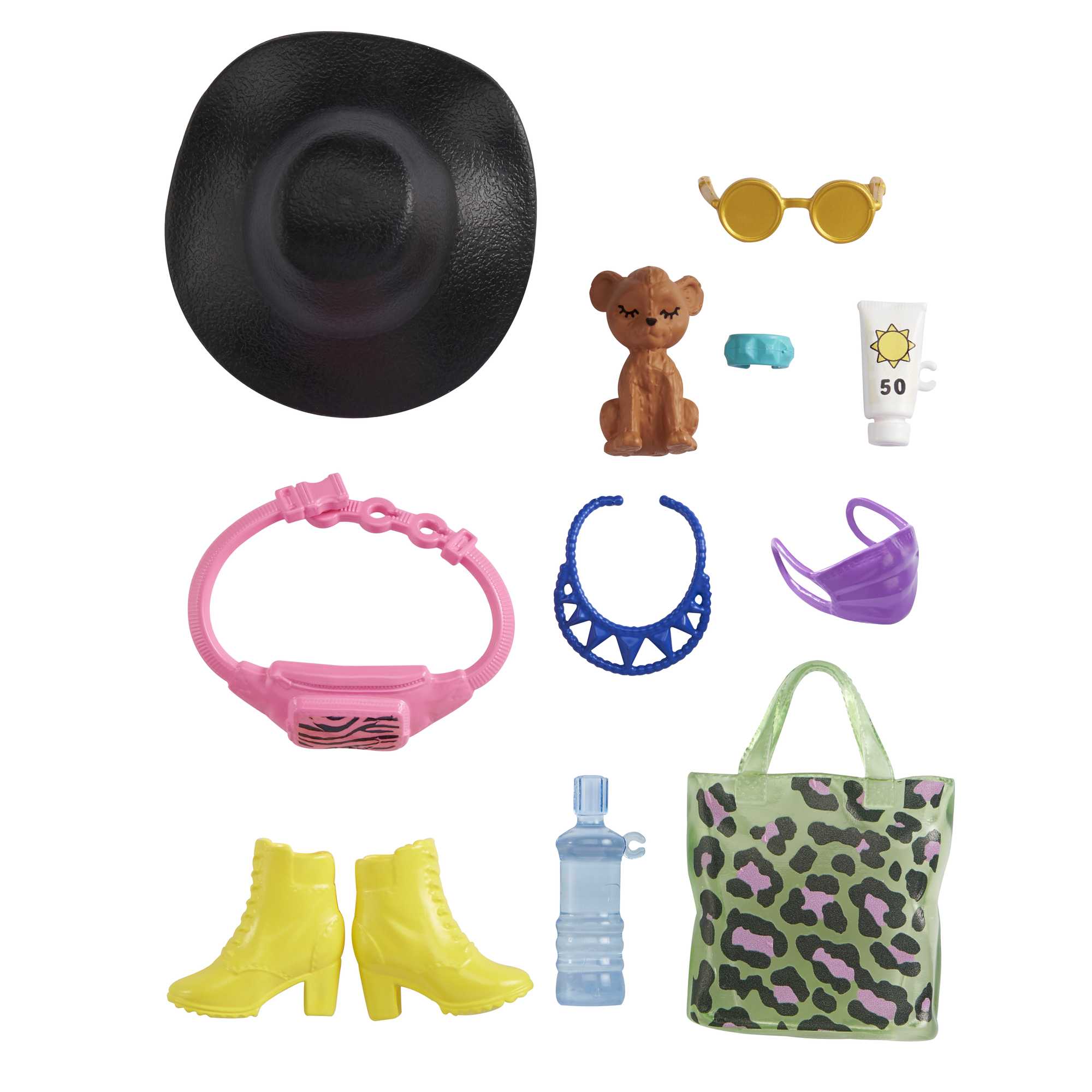 Barbie Accessori Assortimento Con 11 Pezzi A Tema Che Arricchiscono Le Storie Con Le Bambole Barbie - Image 7