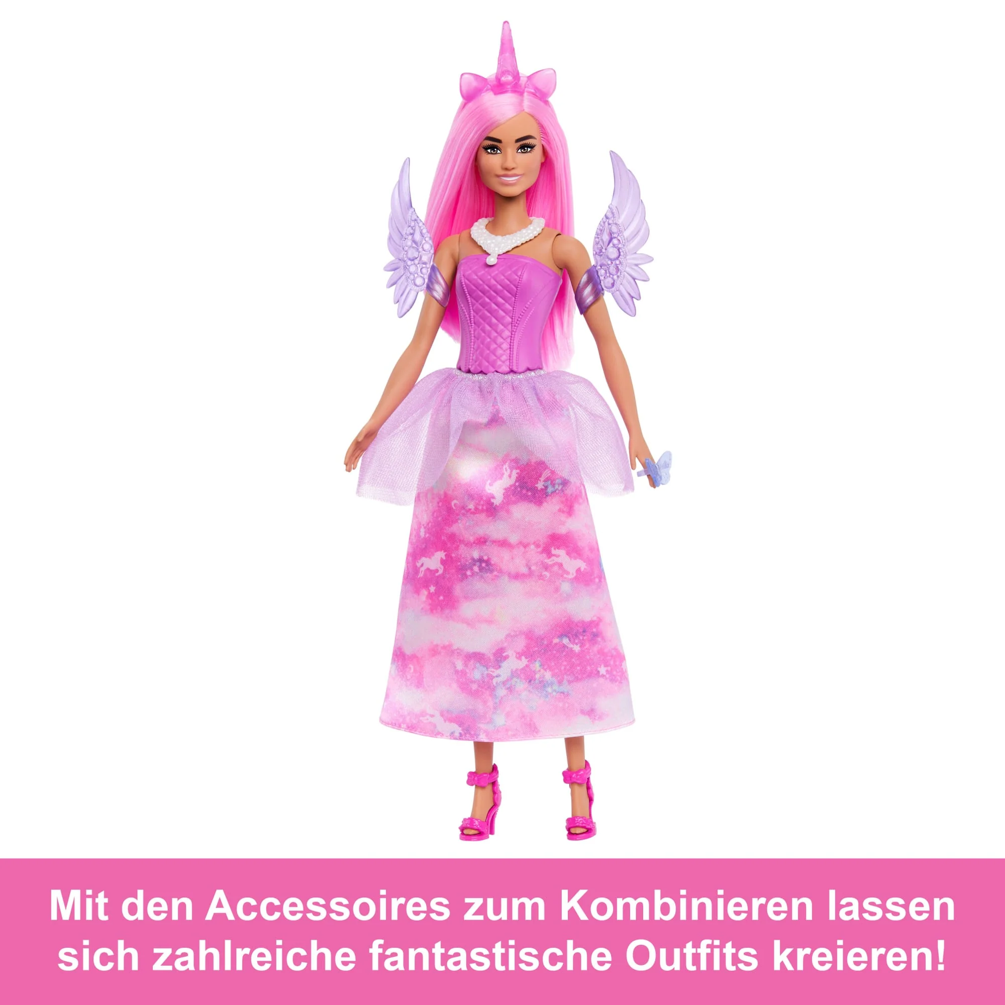 Barbie-Adventskalender Mit Modepuppe Und 24 Überraschungs-Accessoires Mit Einhorn Und Tieren - Image 2