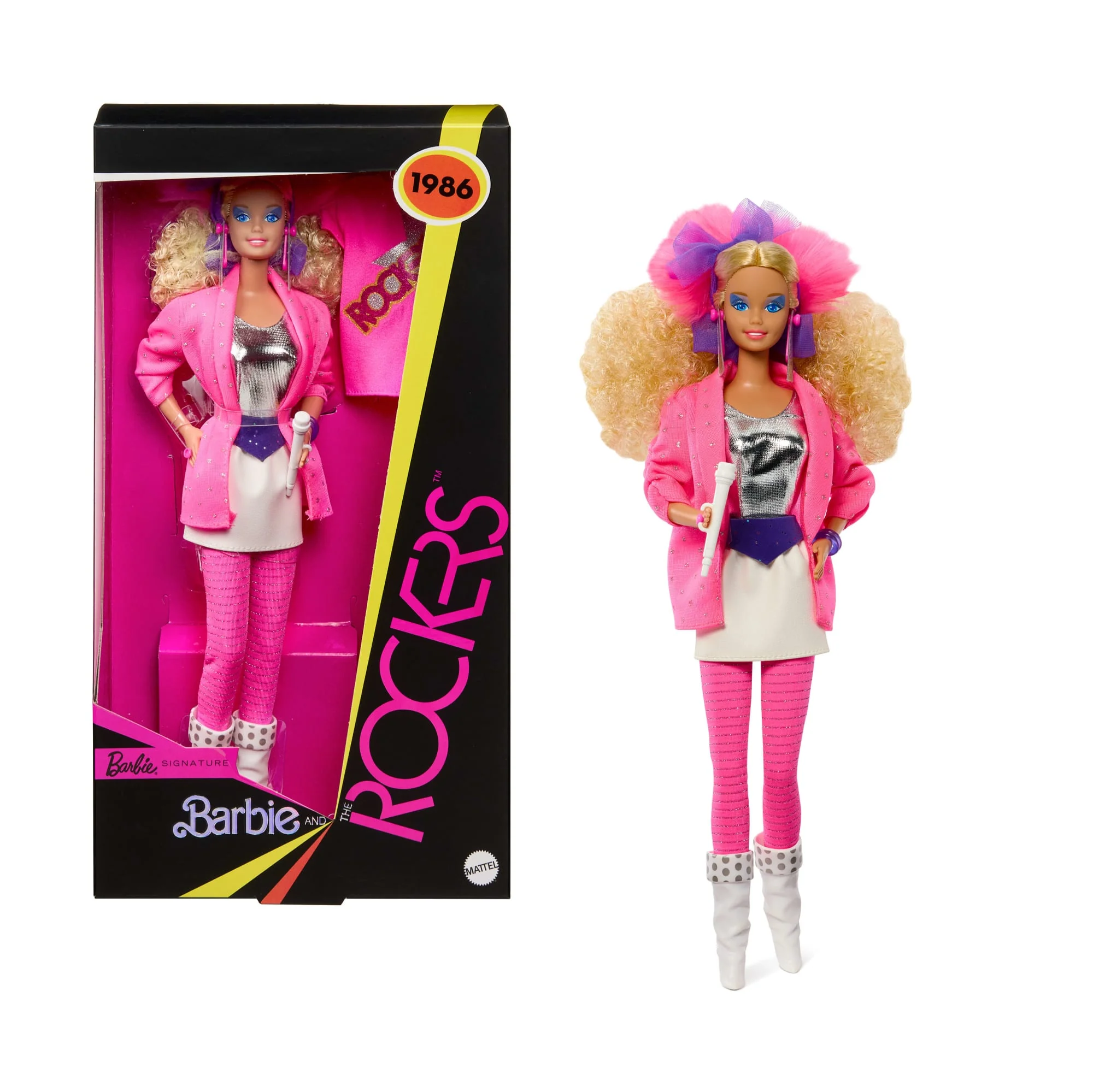 Barbie and the Rockers Lalka kolekcjonerska Barbie Reprodukcja Zabawka dla dzieci 6+, fanów i kolekcjonerów