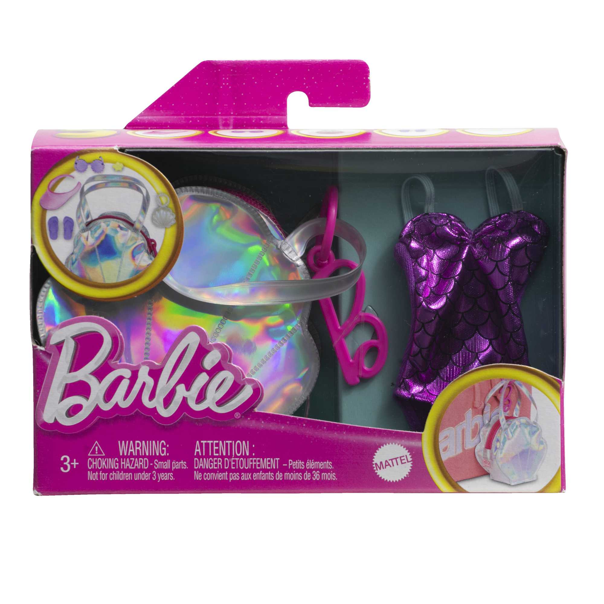 Barbie - Assortiment De Sacs De Mode - Poupée Mannequin - 3 Ans Et + - Image 4