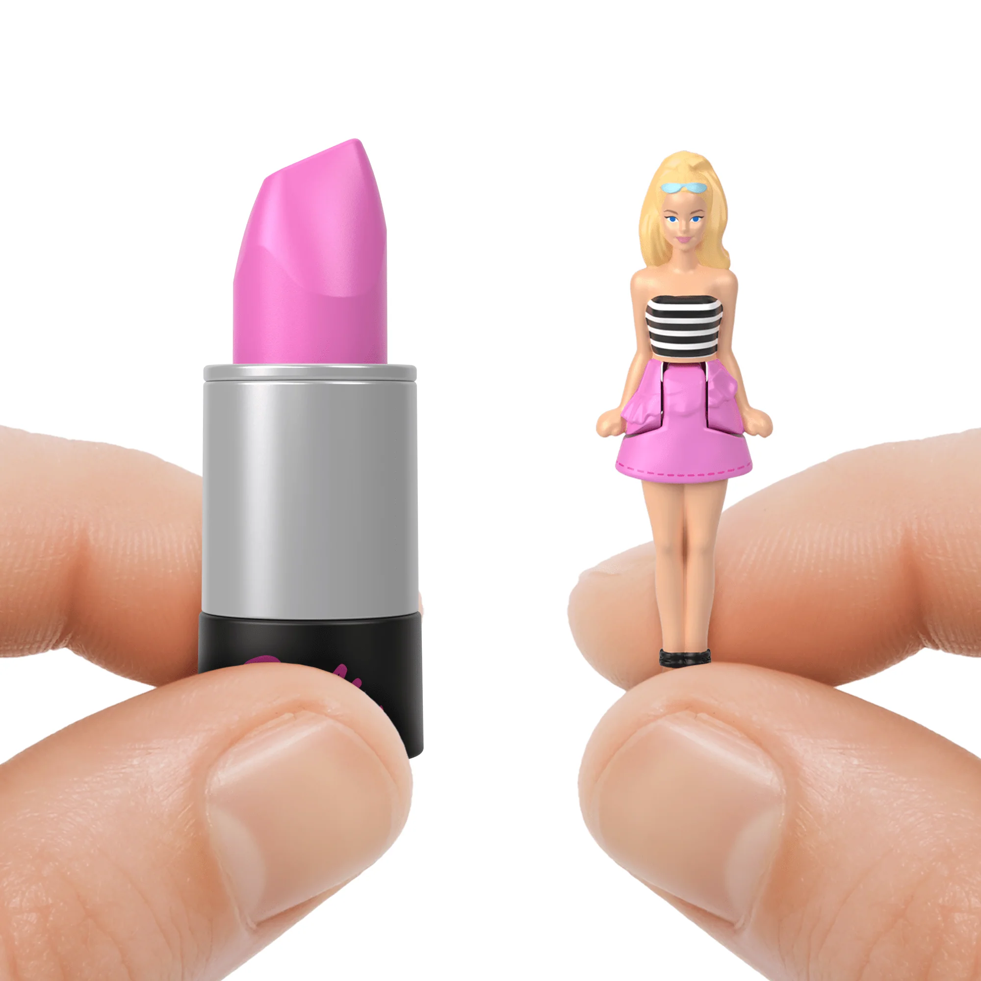 Barbie - Poupées Mini Barbieland - Assortiment Fashionistas De 3,8 Cm - Image 4