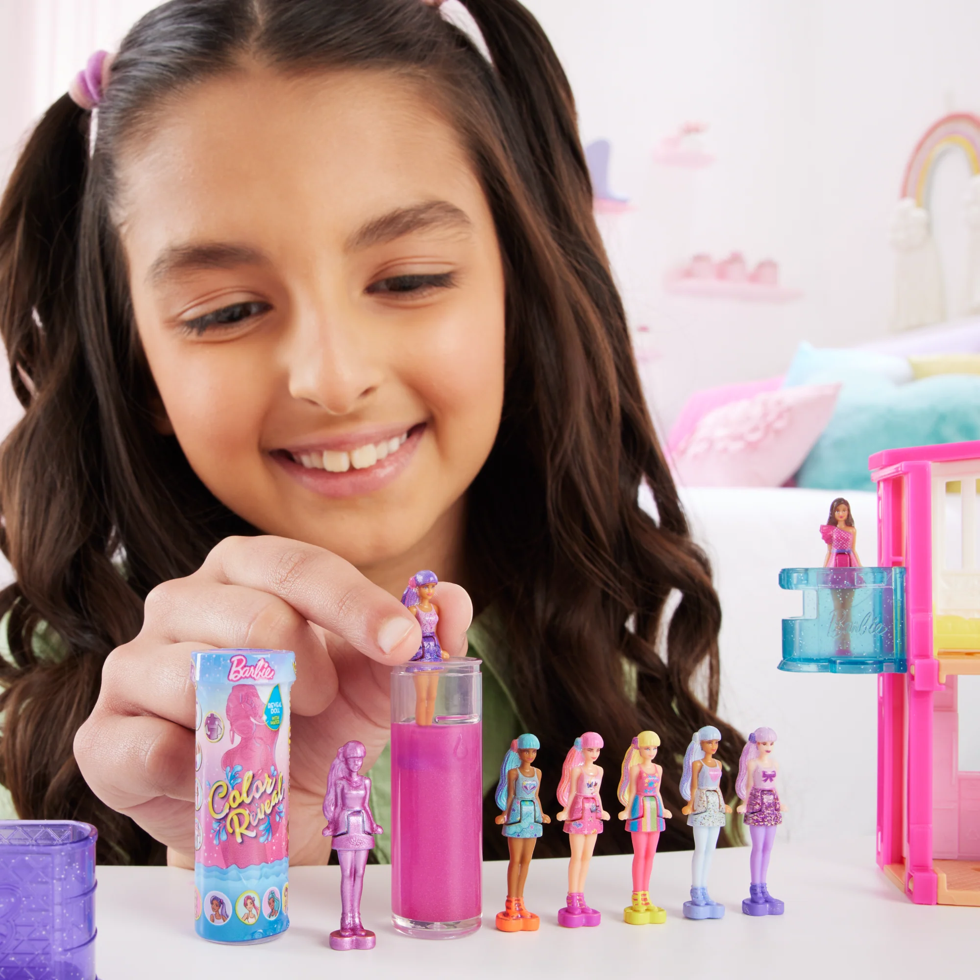 Barbie - Poupées Mini Barbieland - Assortiment Color Reveal 3,8 Cm - Image 2