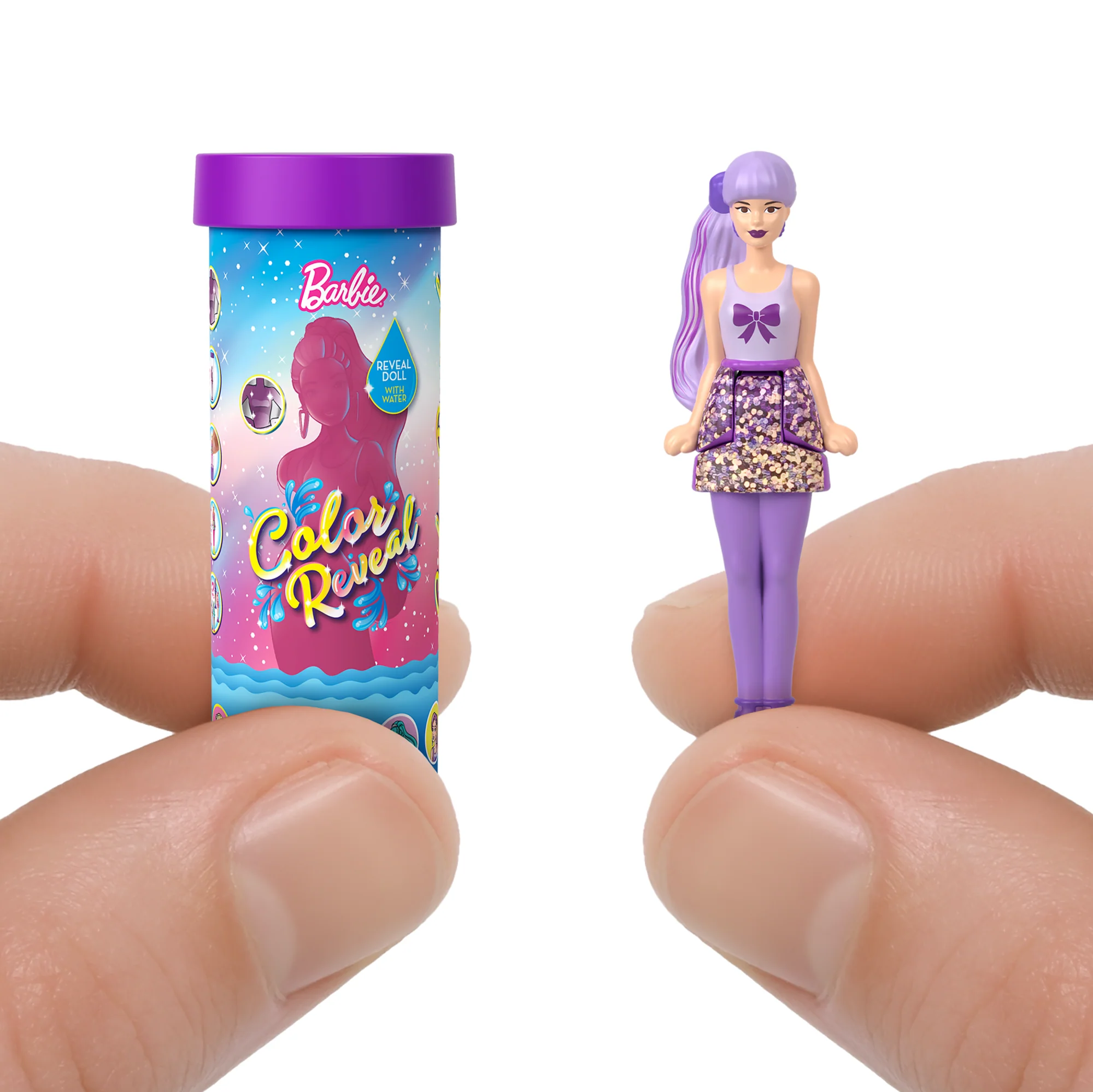 Barbie - Poupées Mini Barbieland - Assortiment Color Reveal 3,8 Cm - Image 5
