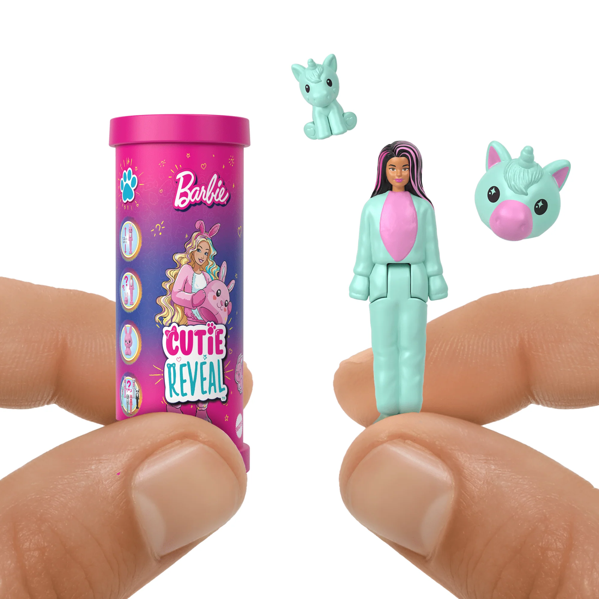 Barbie-Poupées Mini Barbieland - Assortiment Cutie Reveal 3,8 Cm - Image 5