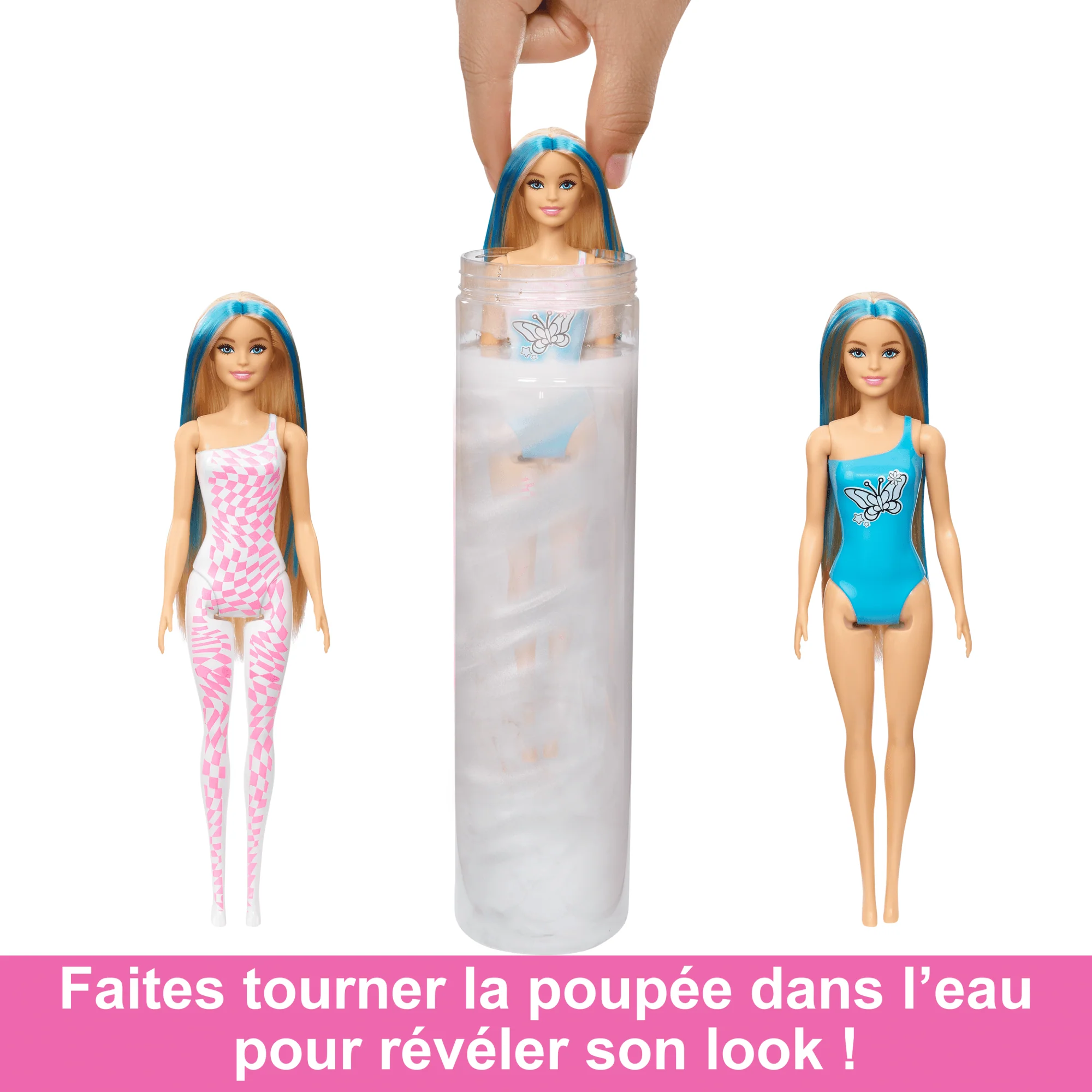 Barbie - Assortiment Poupées Color Reveal Arc-En-Ciel - Poupée Mannequin - 3 Ans Et + - Image 3