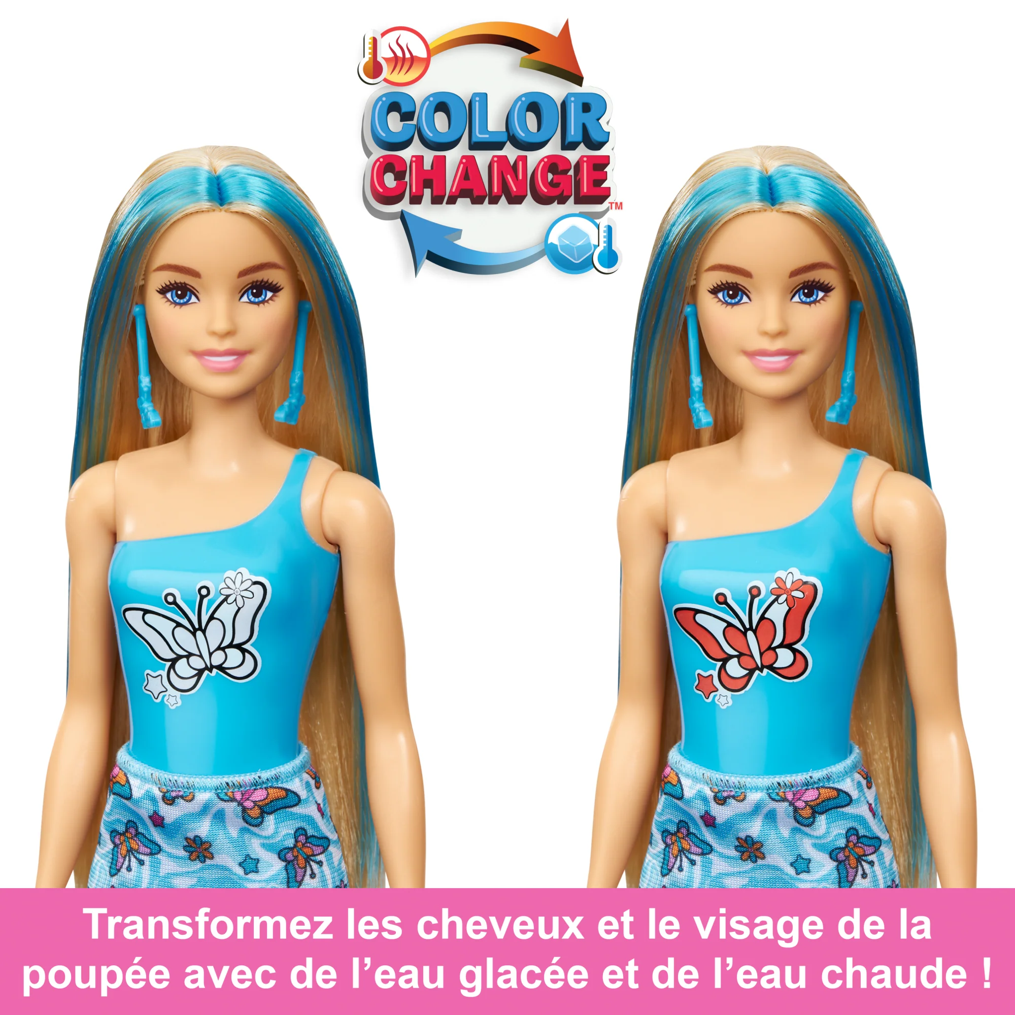 Barbie - Assortiment Poupées Color Reveal Arc-En-Ciel - Poupée Mannequin - 3 Ans Et + - Image 4