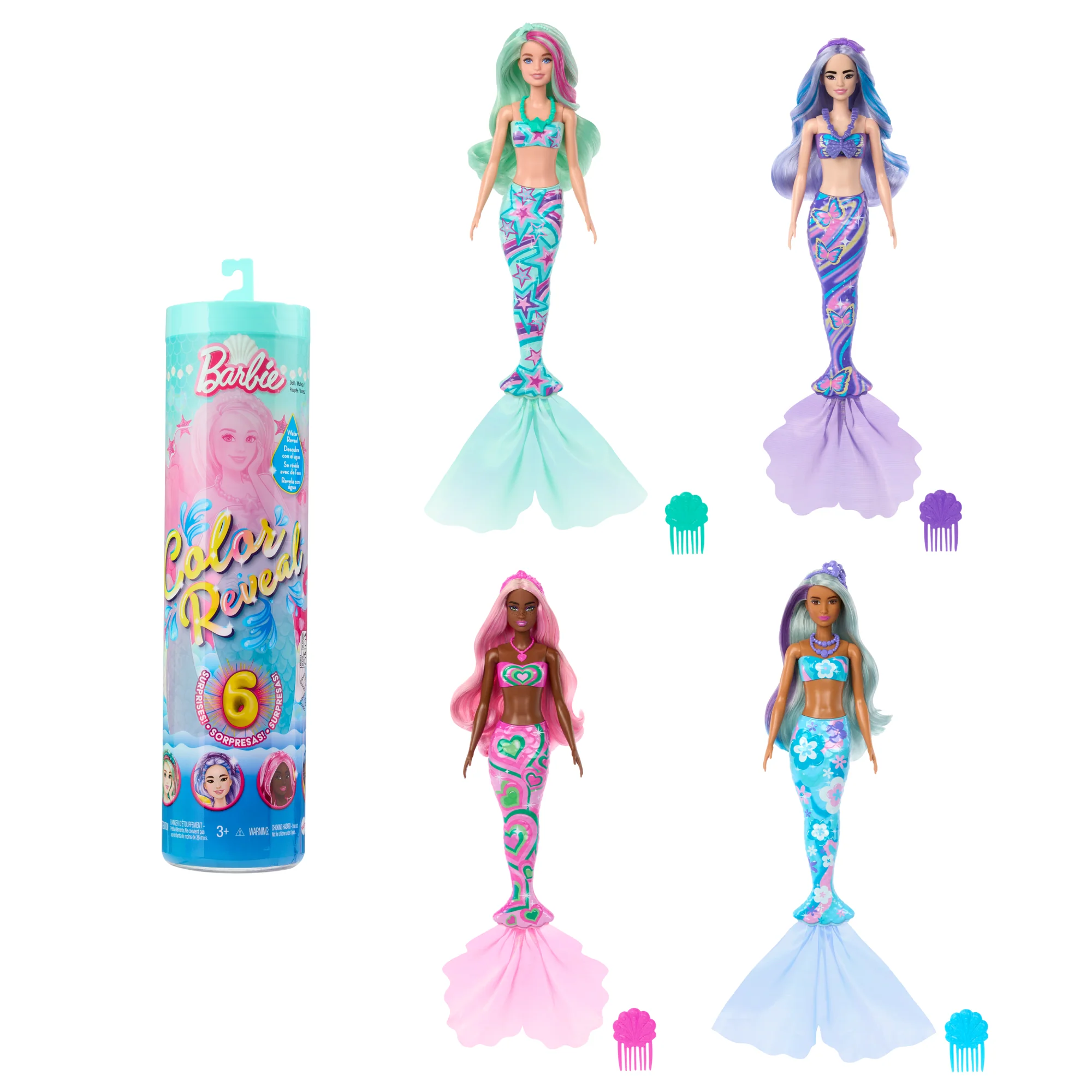 Asst Color Reveal Sirene