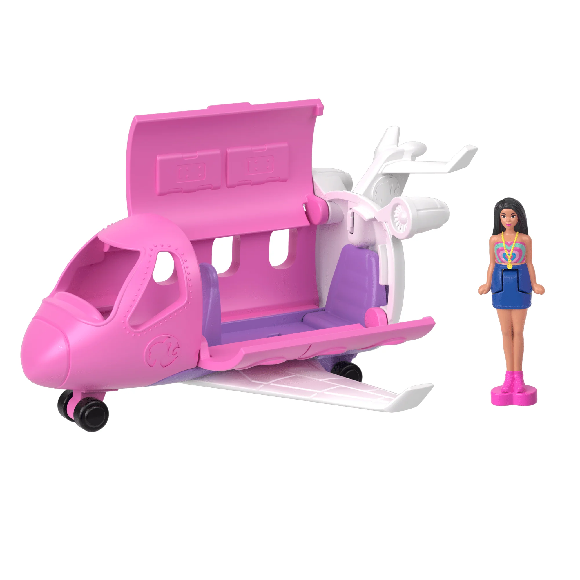 Barbie - Mini Barbieland - Coffrets Avec Poupée 4 Cm Et Véhicule Iconique (Modèle Aléatoire) - Image 6