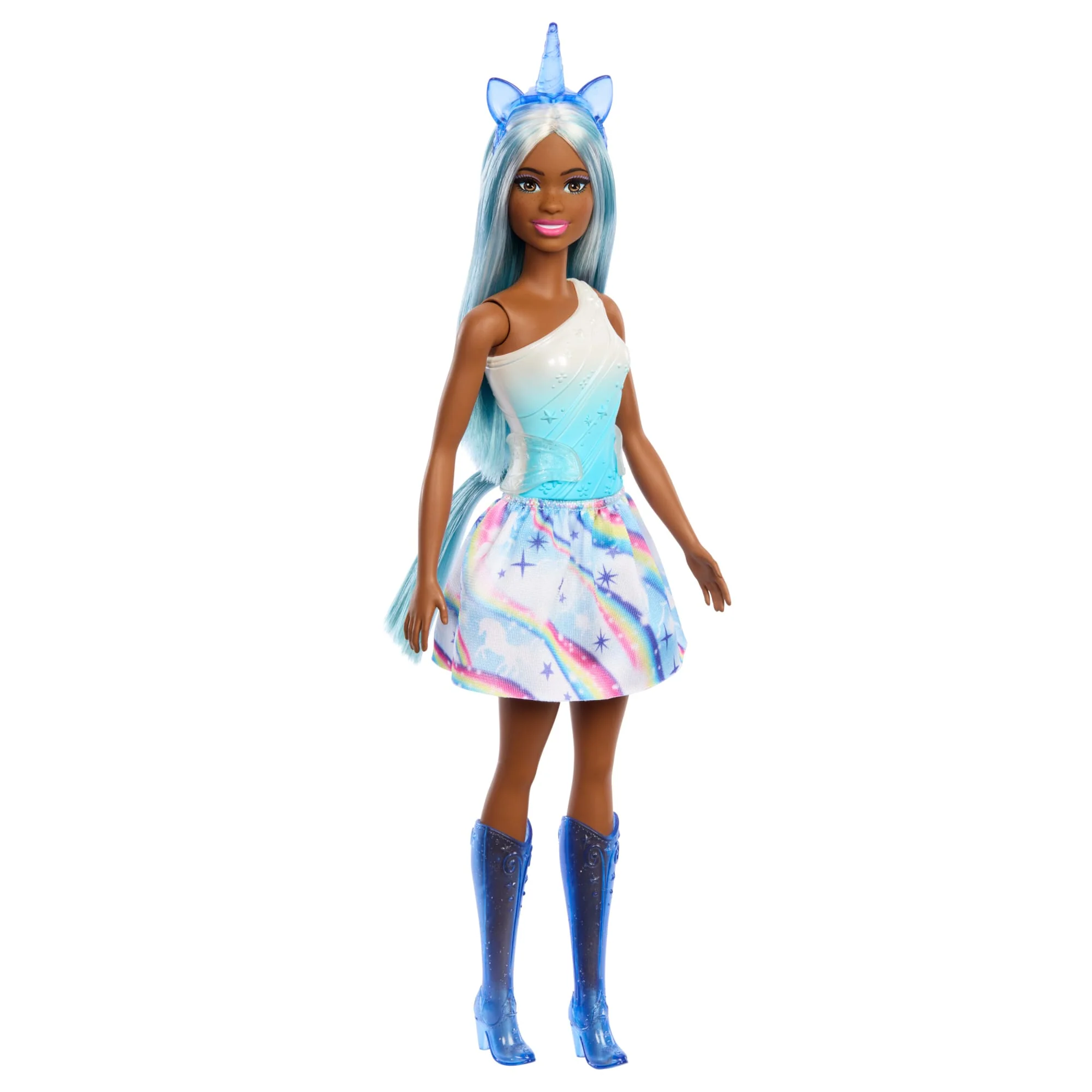 Barbie Unicorno, Bambole Con Capelli Fantasia, Outfit Sfumato E Accessori A Tema Unicorno
