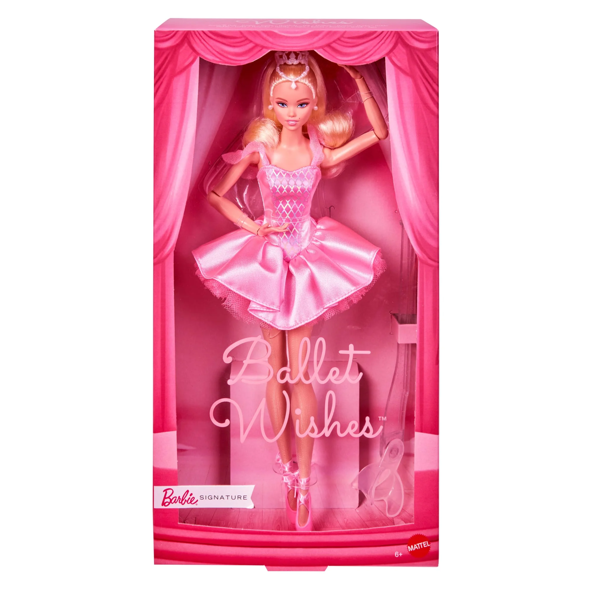 Barbie-Barbie Danseuse Étoile-Poupée En Tutu Rose Satiné
