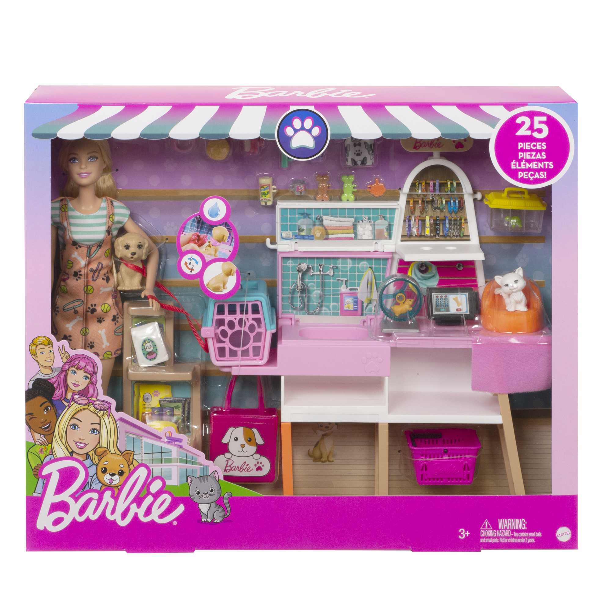 Barbie - Barbie Et Son Animalerie - Poupée Mannequin - Dès 3 Ans - Image 6
