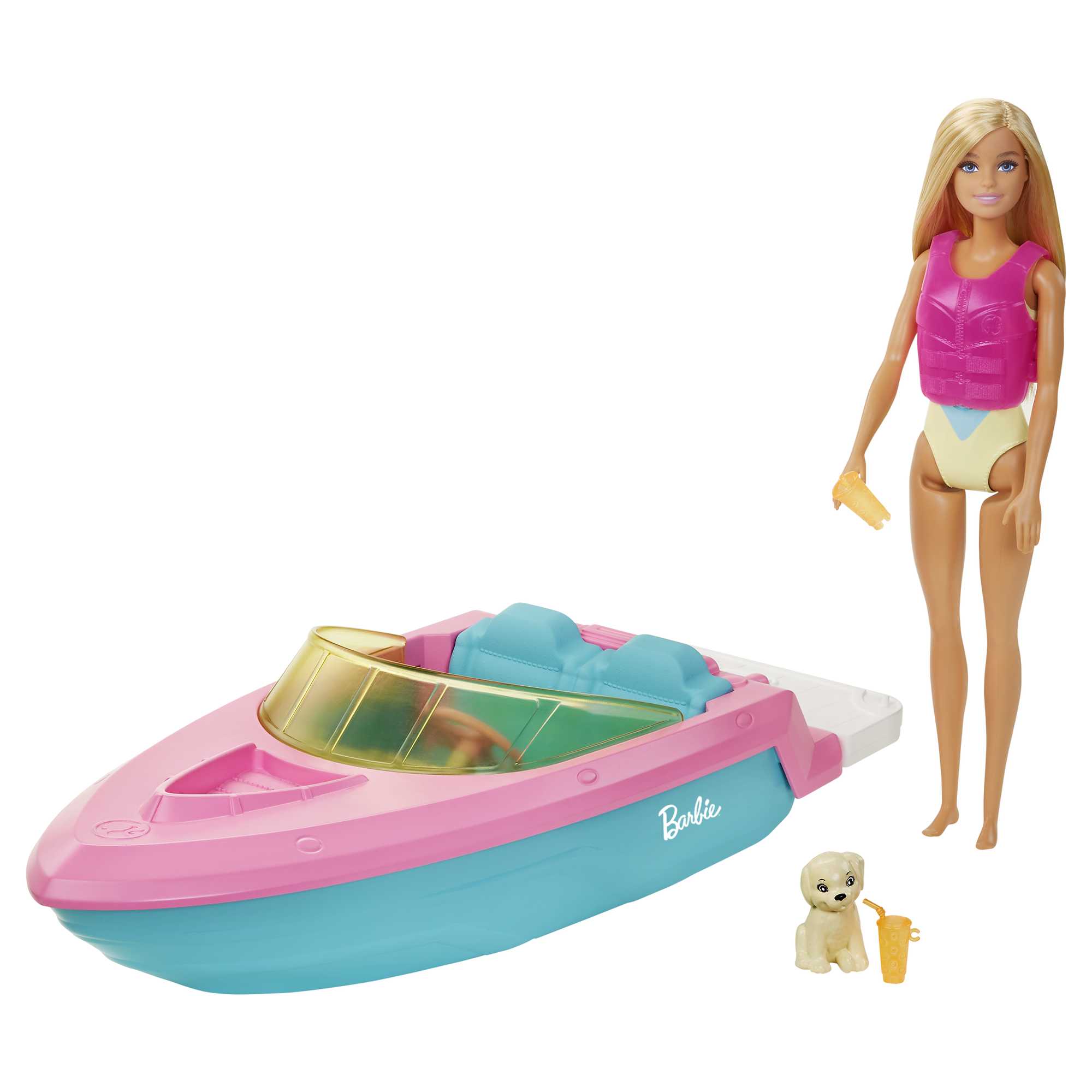 Barbie® Bebek ve Teknesi Oyun Seti