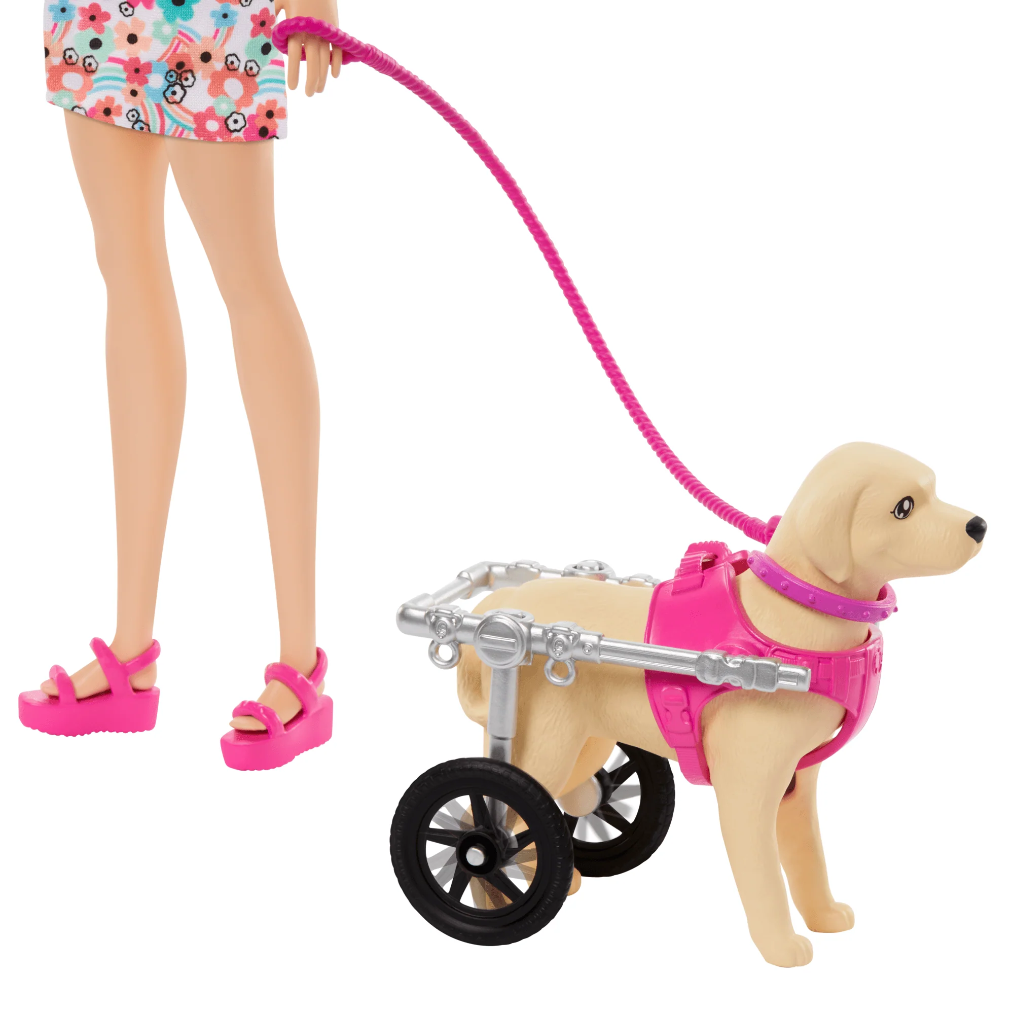 Barbie Bebek, Yavru Köpek Figürü, Yürüteçli Köpek Figürü Ve Evcil Hayvan Aksesuarları - Image 2