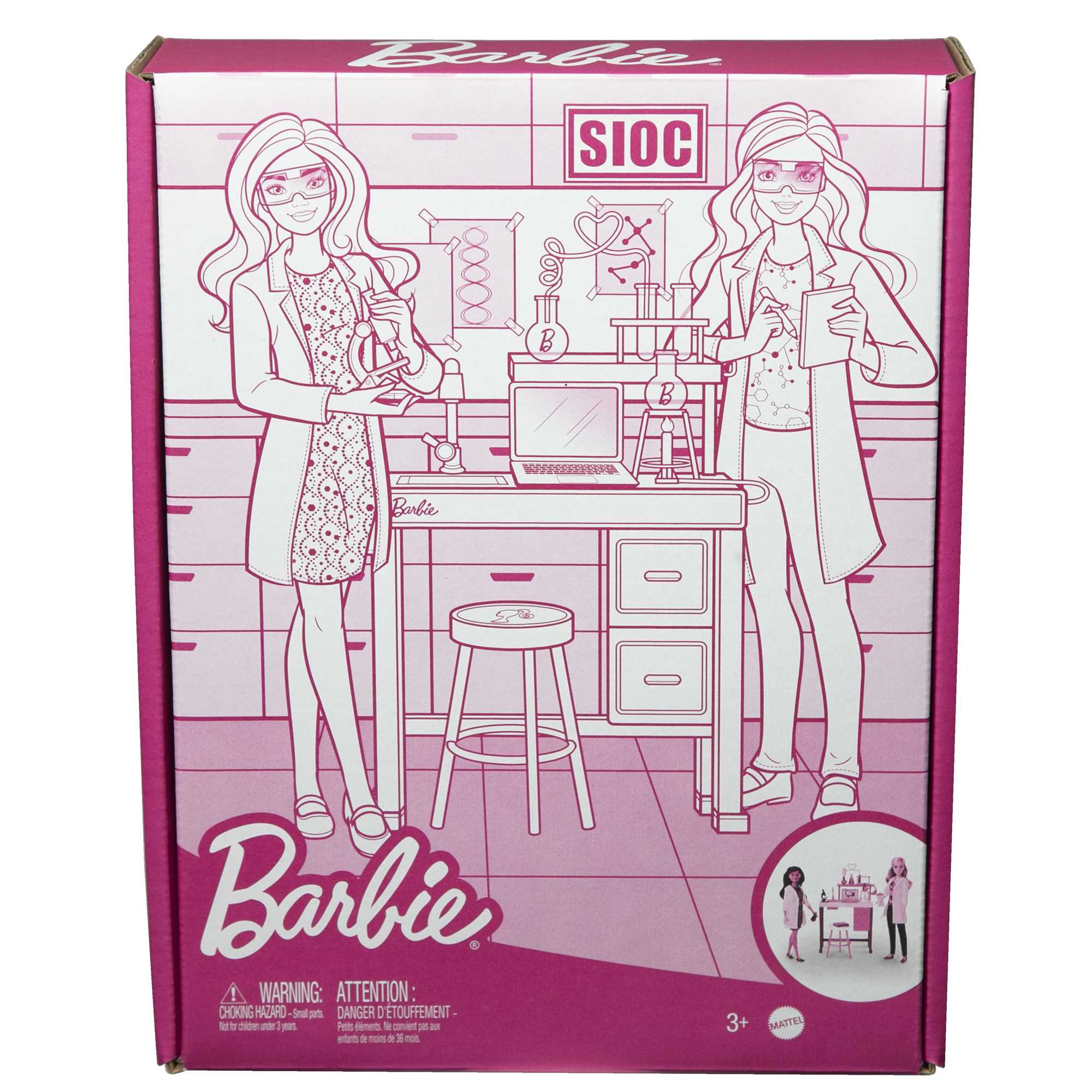 Barbie Bilim Laboratuvarı Oyun Seti, 2 Bebek, Laboratuvar Tezgahı Ve 10'Dan Fazla Aksesuar - Image 6
