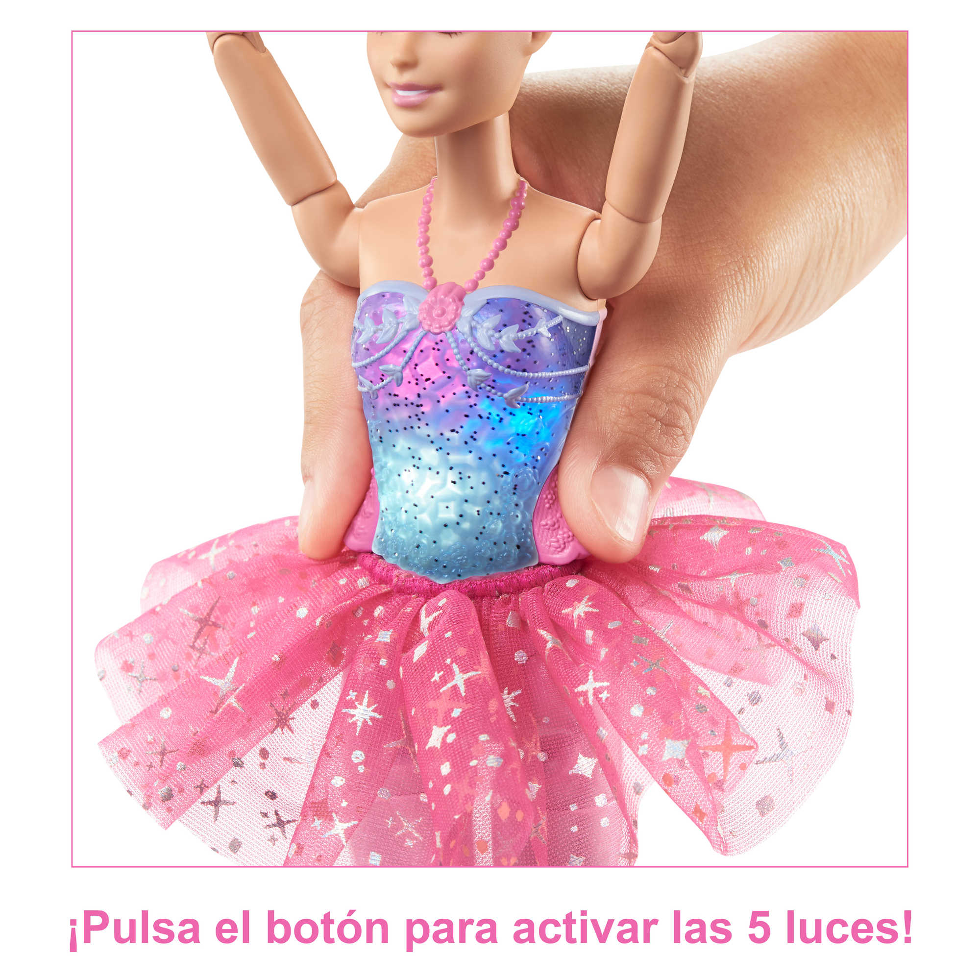 Barbie Dreamtopia Muñeca Bailarina Con Luces Mágicas +3 Años - Image 4