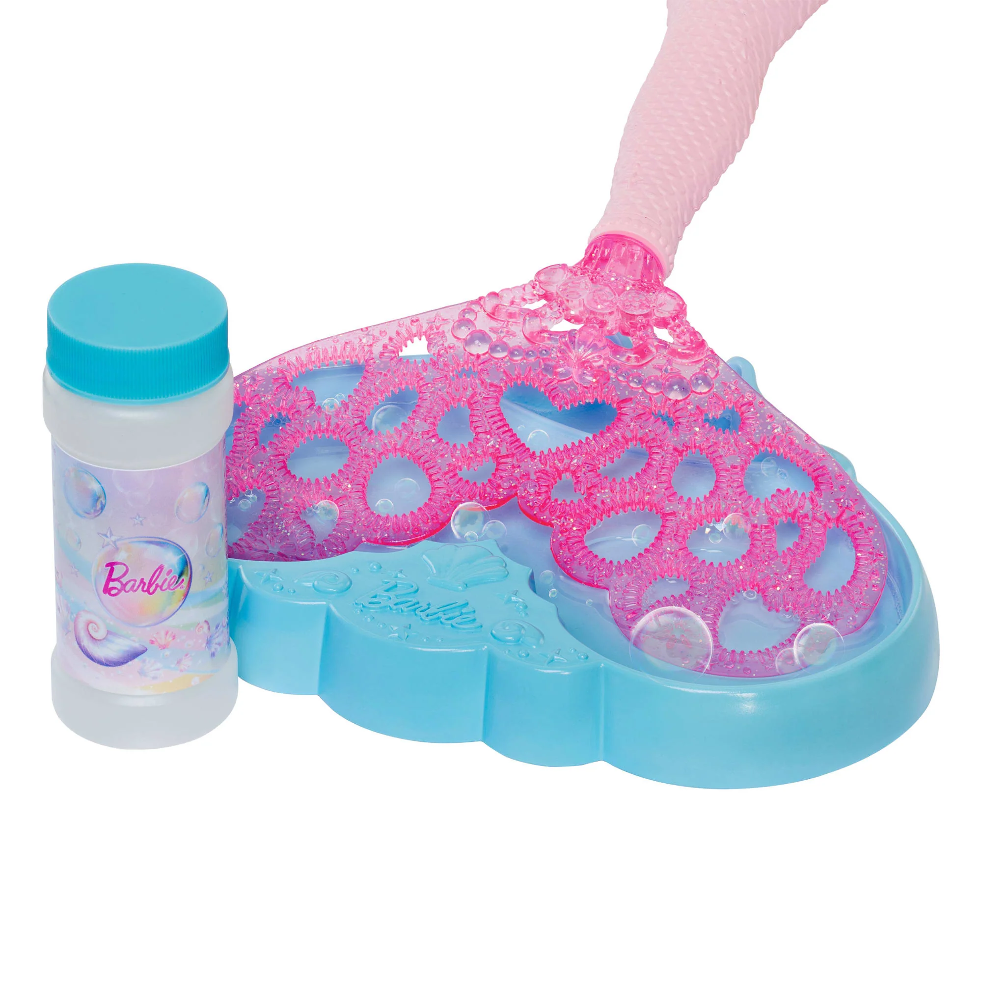 Barbie Bubbelende Zeemeerminpop Met Bellenblaasfunctie, Inclusief Bellenblaasvloeistof En Haarborstel - Image 3