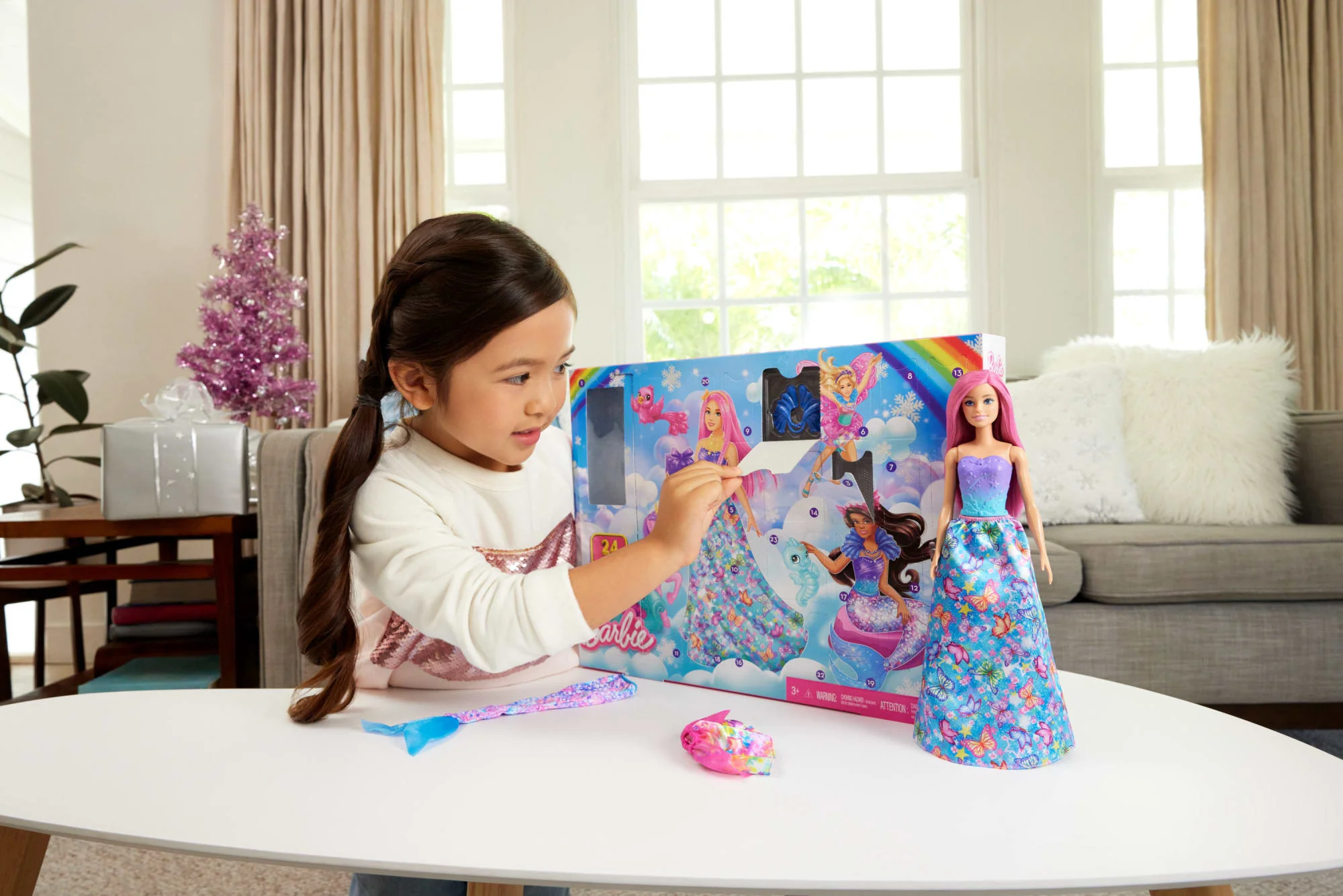Barbie-Calendrier De L’Avent Barbie Dreamtopia-Poupée Et Accessoires - Image 2