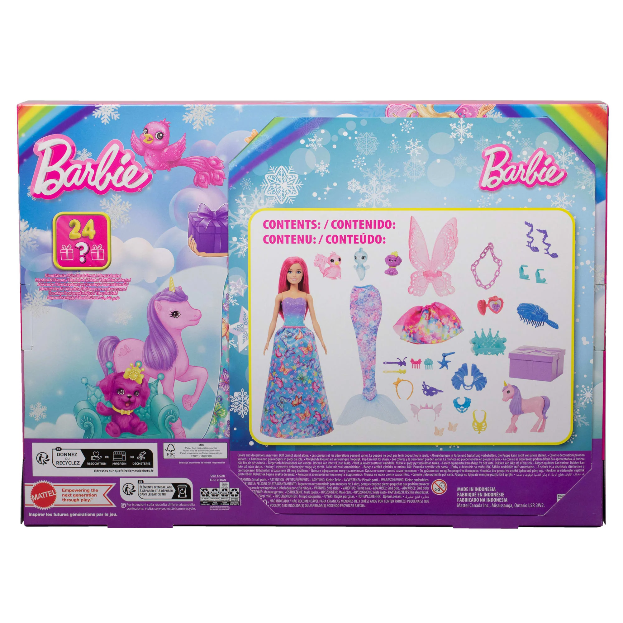 Barbie-Calendrier De L’Avent Barbie Dreamtopia-Poupée Et Accessoires - Image 6