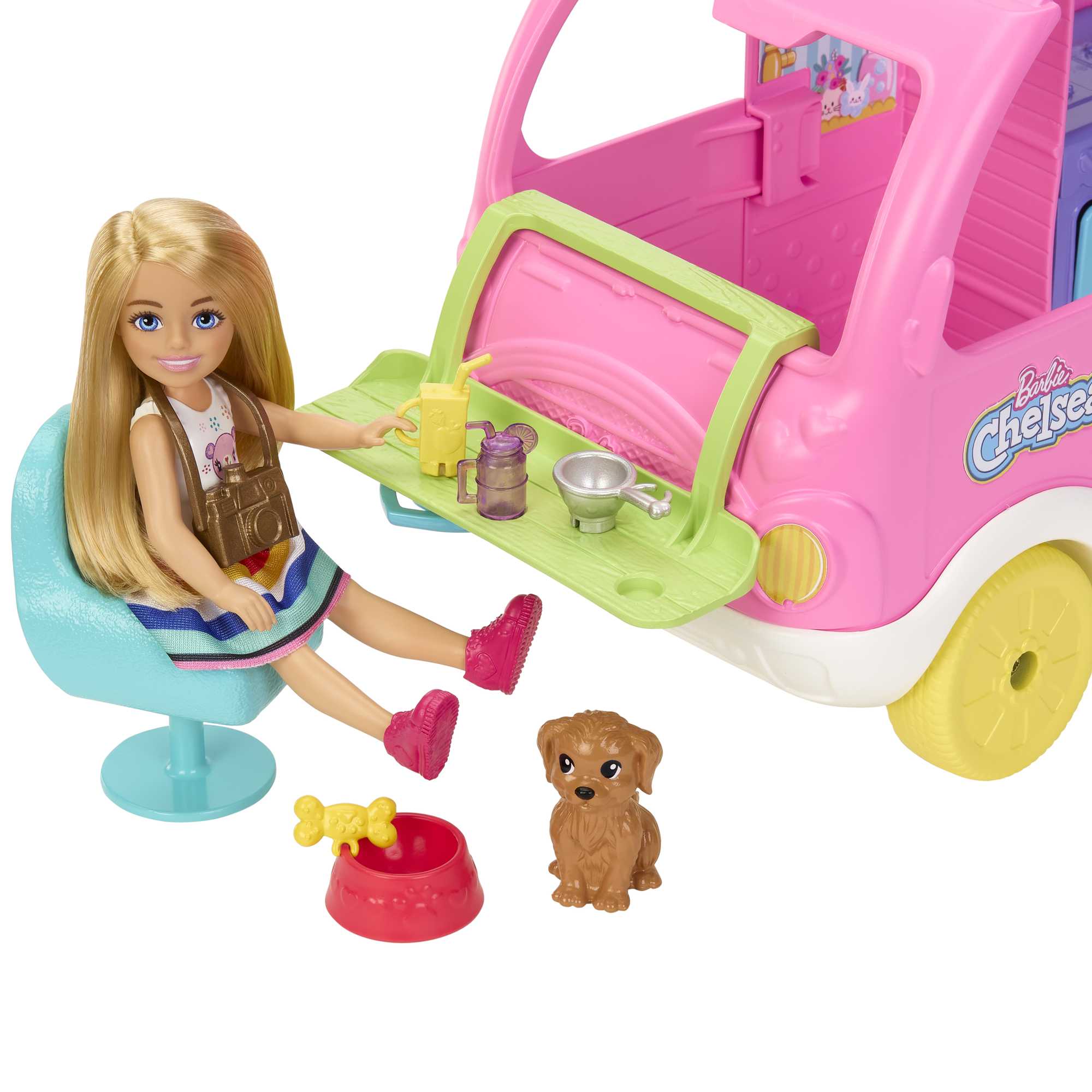 Barbie Chelsea Con Furgoneta Camper - Image 3
