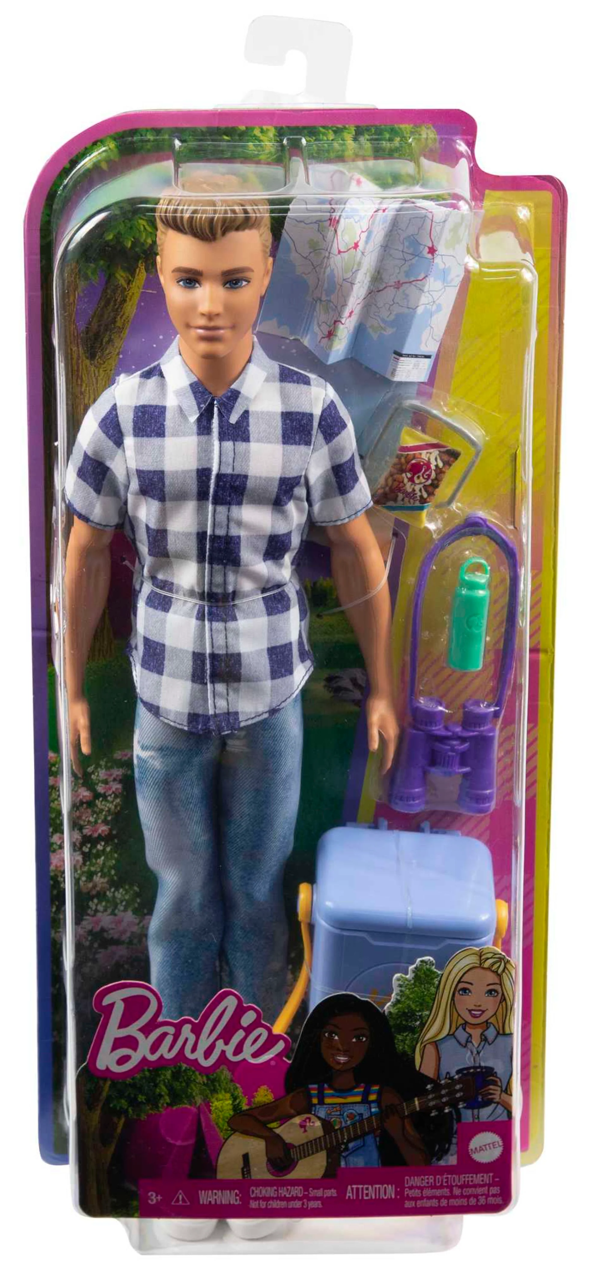 Barbie „Abenteuer Zu Zweit“ Ken Camping-Puppe Und Zubehör. Spielzeug Für Kinder Ab 3 Jahren - Image 6