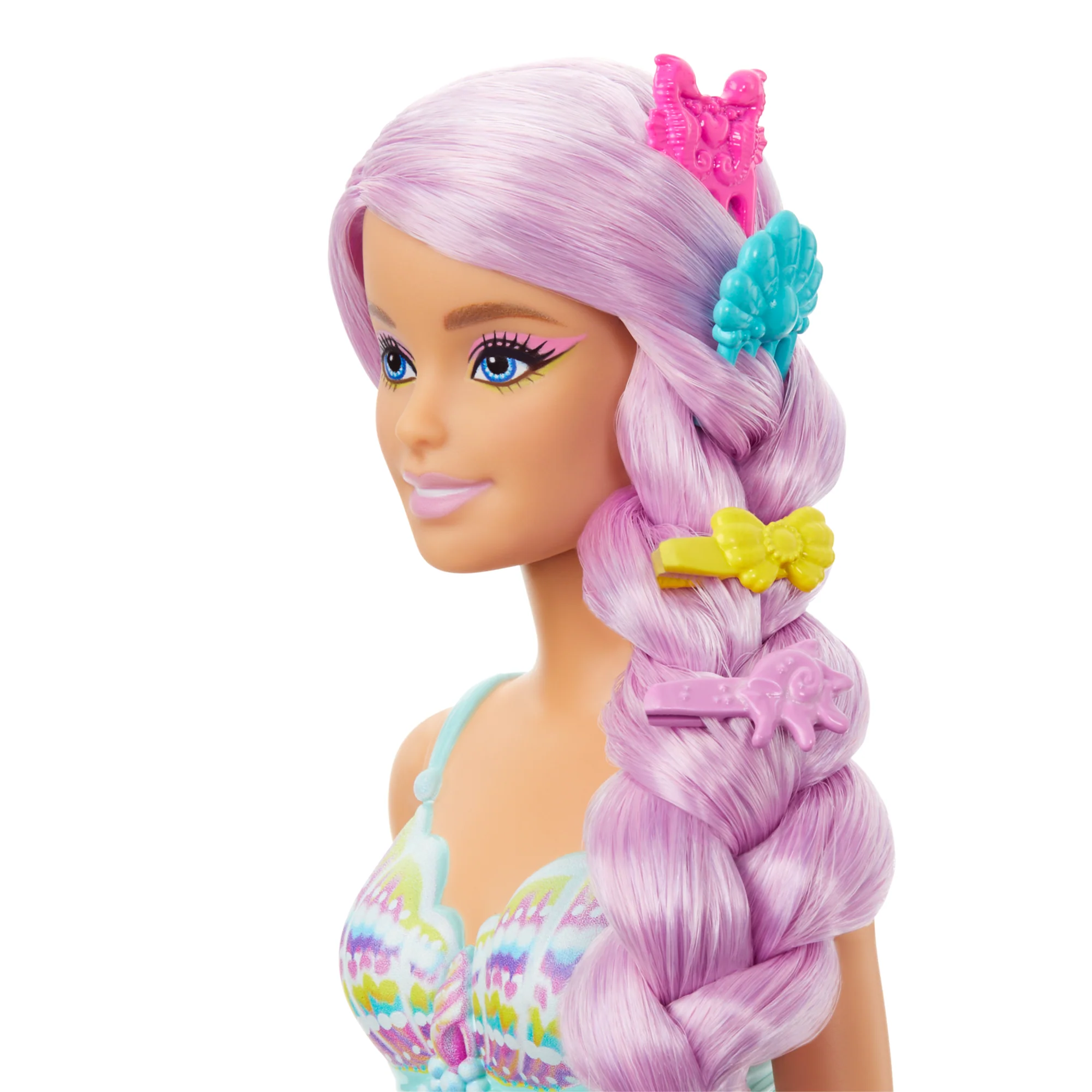 Barbie Γοργόνα Με Μακριά Μαλλιά 17 Εκ. Και Αξεσουάρ Για Παιχνίδι Με Τα Μαλλιά - Image 3