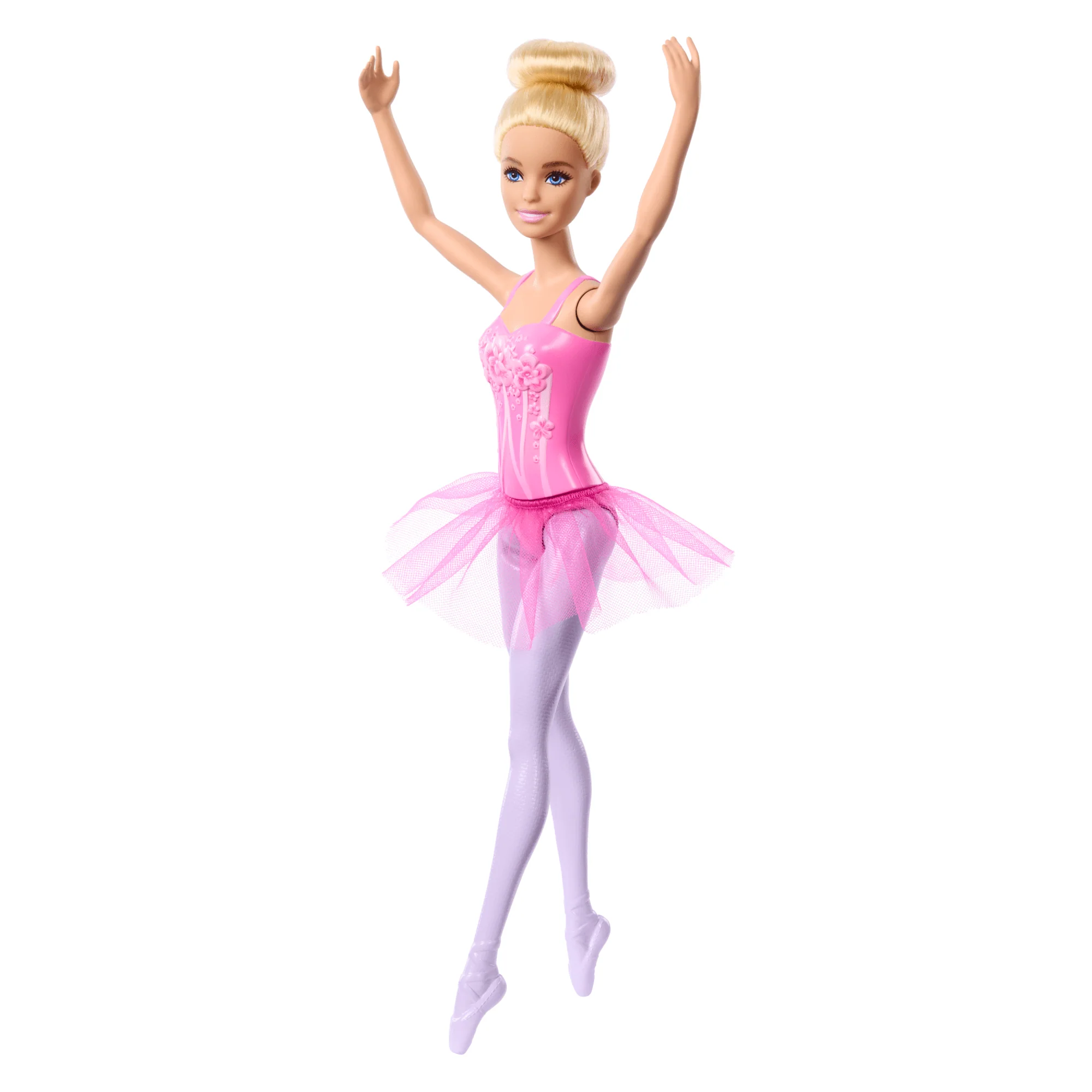 Κούκλα Barbie Μπαλαρίνα, Ξανθιά Κούκλα Με Μοβ Αποσπώμενο Τουτού - Image 3