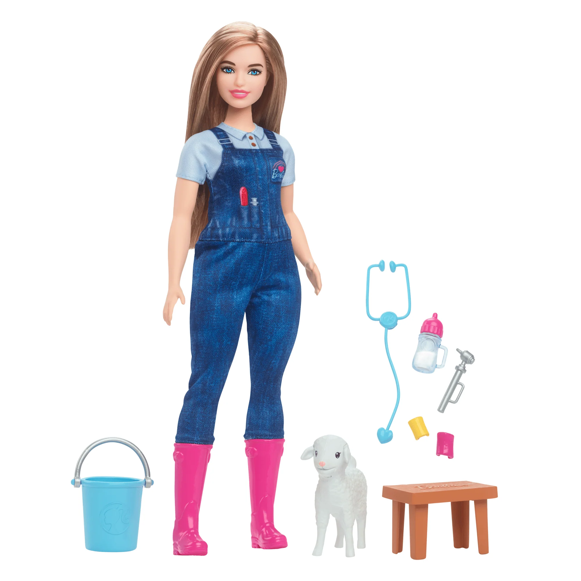 Barbie Κτηνίατρος 65 Χρόνια & 10 Αξεσουάρ Με Αρνάκι Που Κουνάει Τα Αυτάκια - Image 5