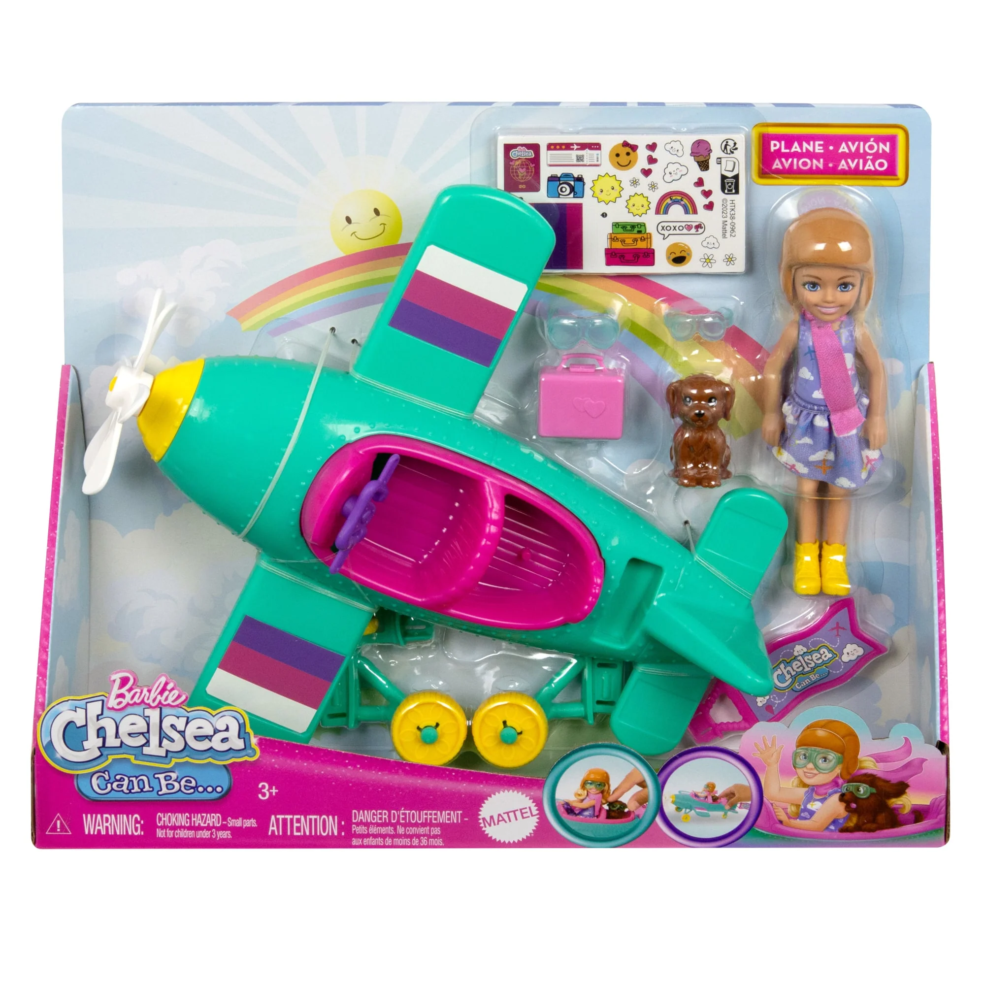 Barbie-Chelsea Can Be…-Avion Et Poupée-Coffret Avec Accessoires - Image 3