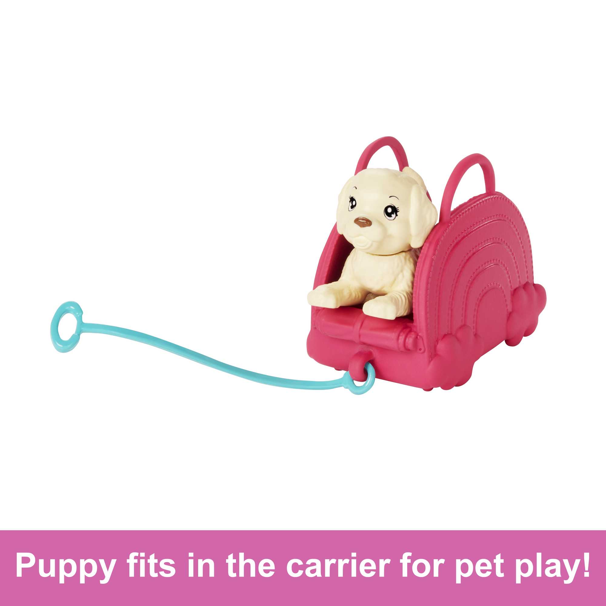 Barbie Chelsea Doll And Accessories, Small Doll Travel Set With Puppy And 6 Pieces - Image 4