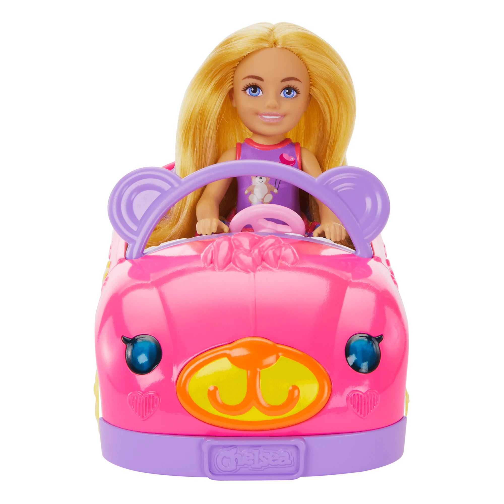 Barbie Chelsea i misiowy pojazd Lalka i samochód dla dzieci Zestaw do zabawy - Image 5
