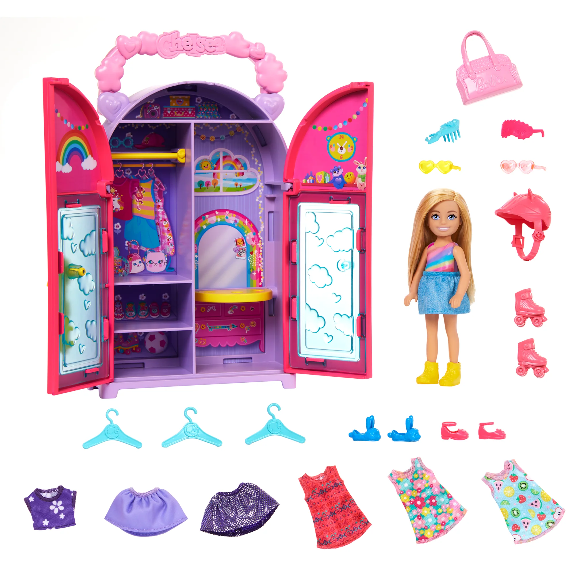 Barbie Chelsea Pop En Kast Speelset Met Kleding En Accessoires - Image 5
