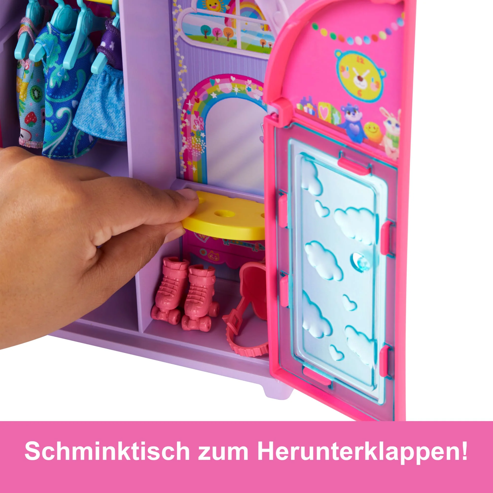 Barbie Chelsea Puppe Und Kleiderschrank-Spielset Mit Kleidung Und Accessoires - Image 3