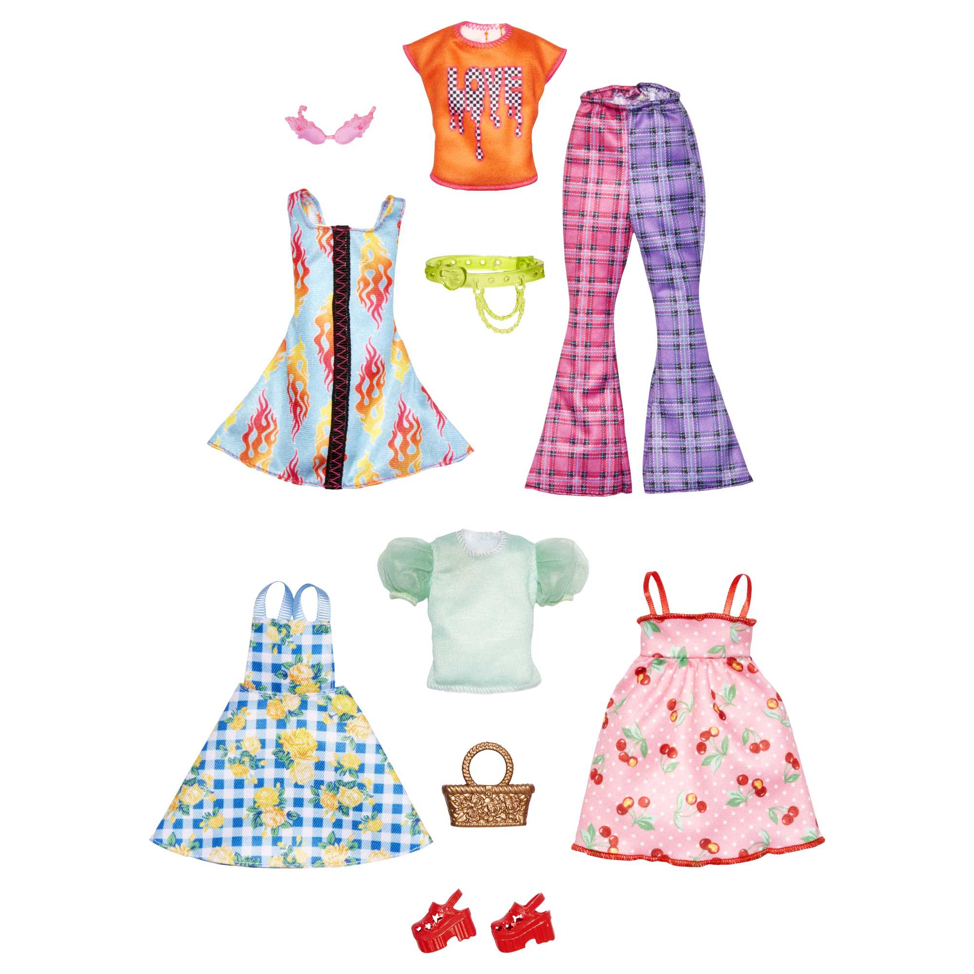 Barbie Clothes - 2 Outfits & 2 Accessories for Barbie Doll - Image 2