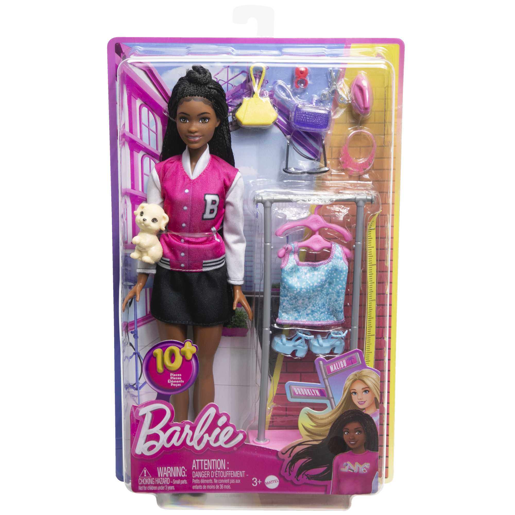 Barbie - Coffret Barbie Brooklyn Styliste - Poupée Mannequin - 3 Ans Et + - Image 6