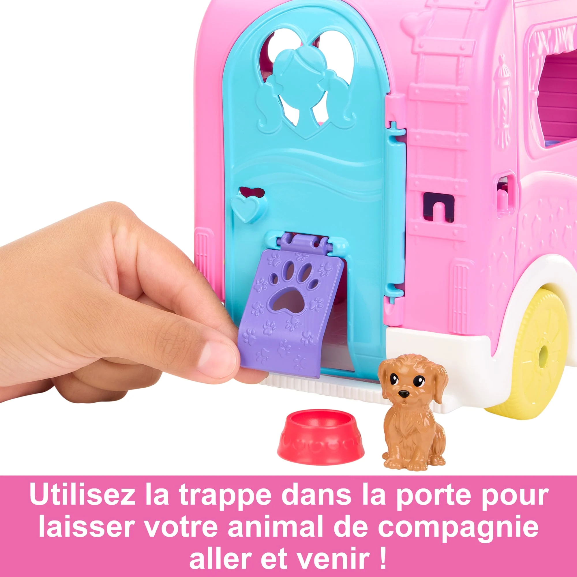 Barbie - Coffret Barbie Camping-Car De Chelsea - Poupée Mannequin - 3 Ans Et + - Image 5