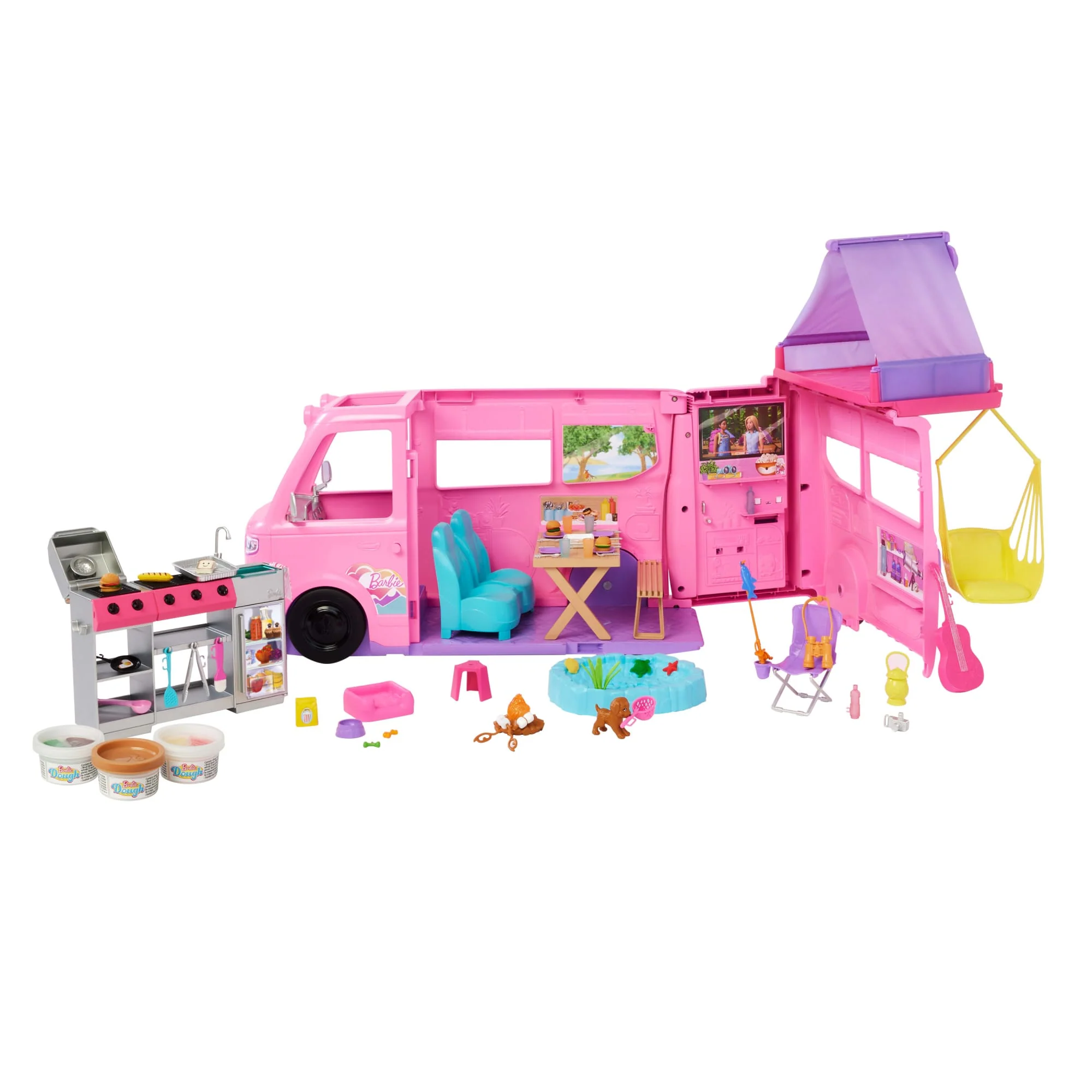 Barbie-Coffret Camping-Car De Rêve-Avec Plus De 60 Accessoires - Image 2