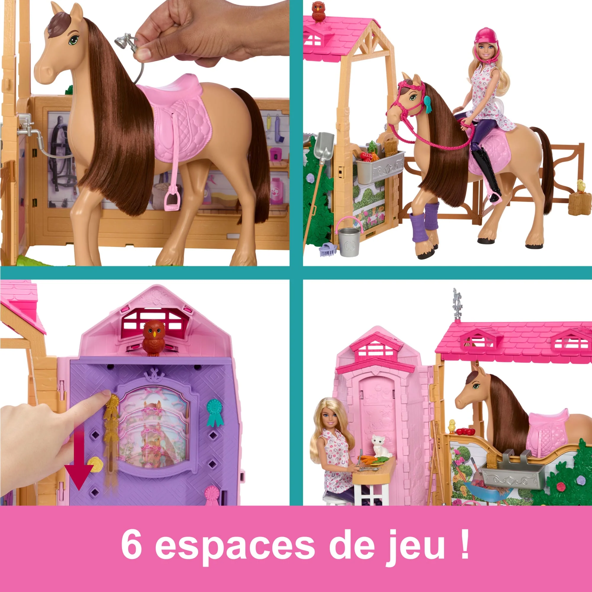 Barbie – Barbie Mysteries : The Great Horse Chase-Coffret Écurie Ultime - Image 4